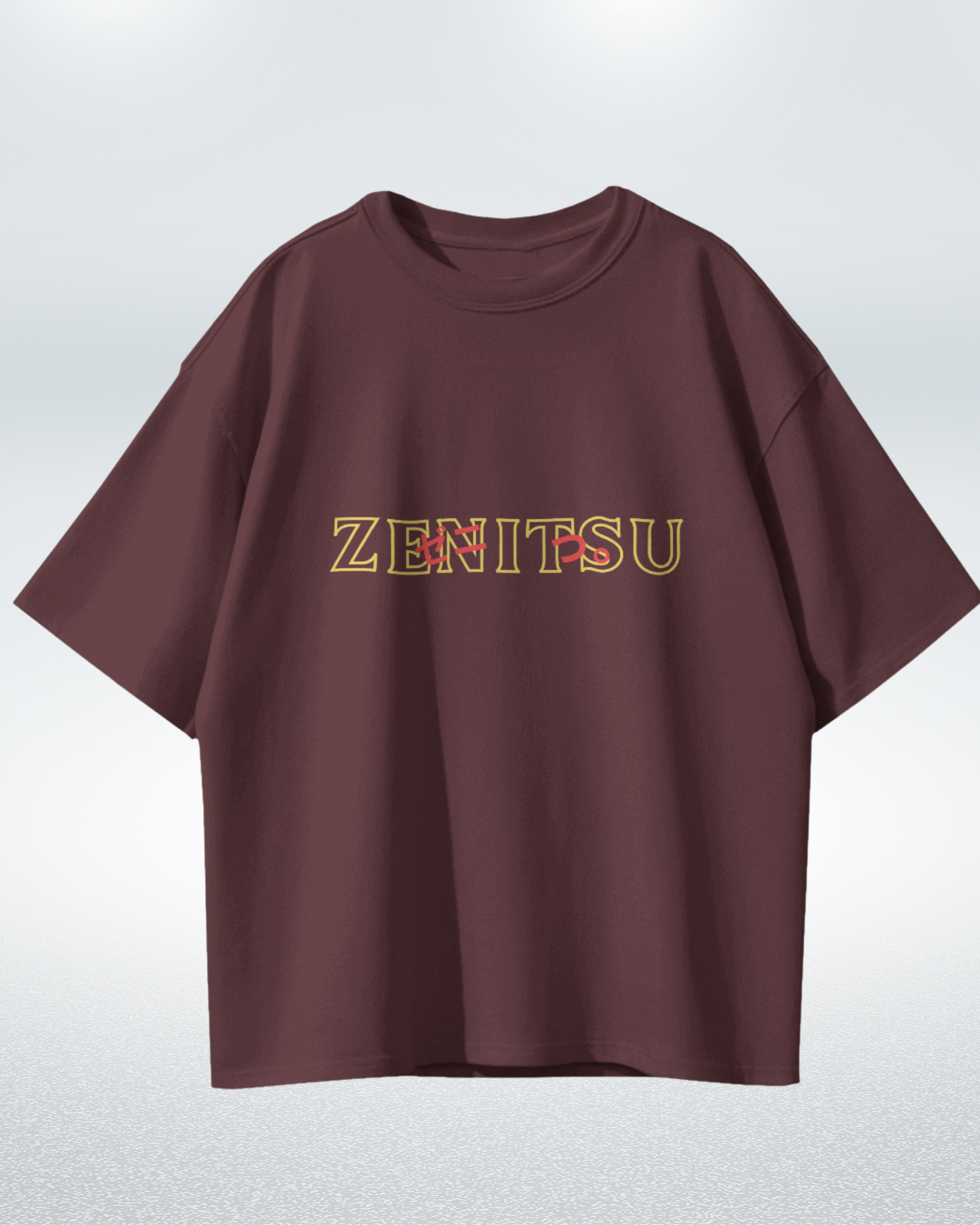 Zenitsu Demon Slayer Premium Oversized T-shirt