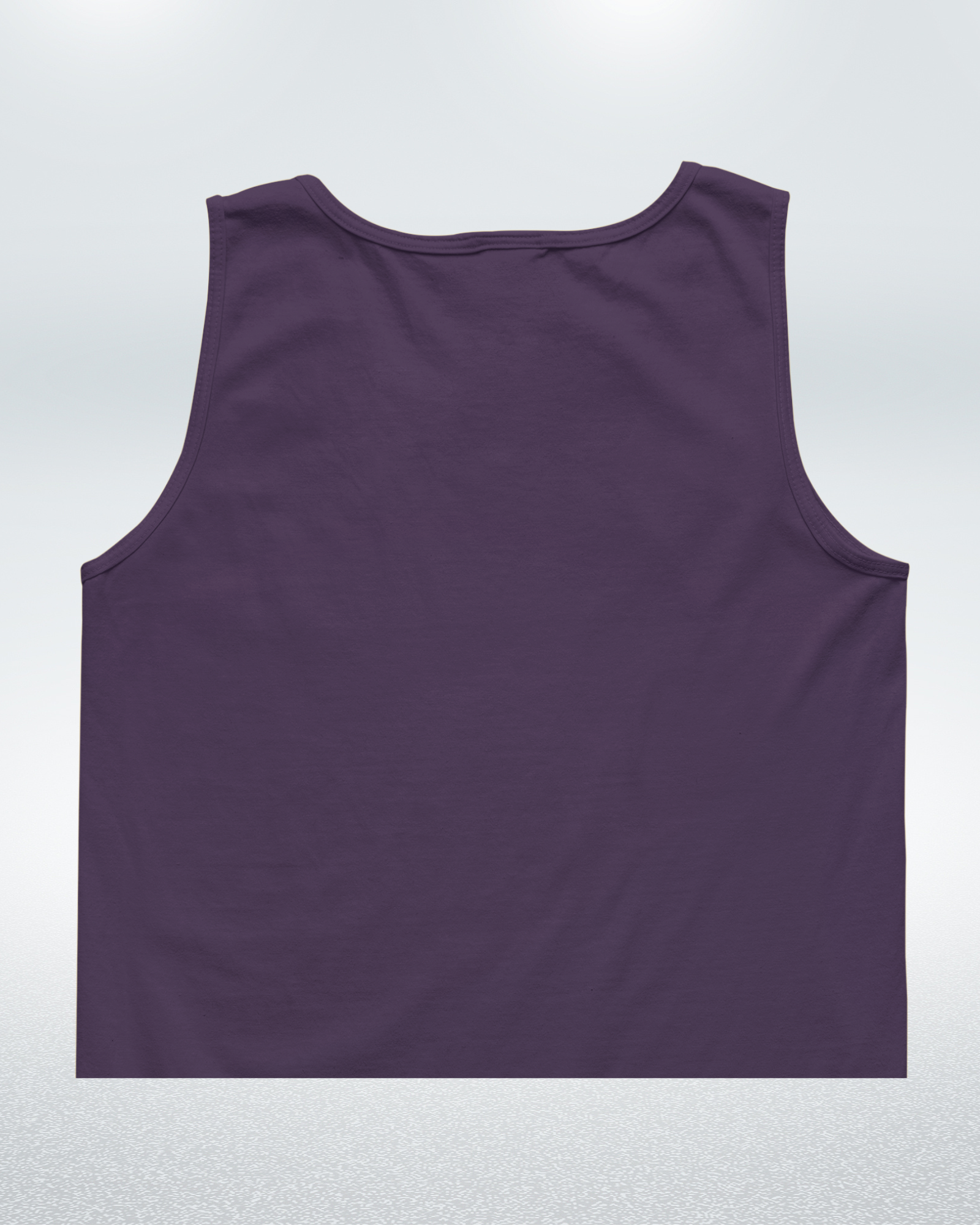 Purple Crop Tank Top