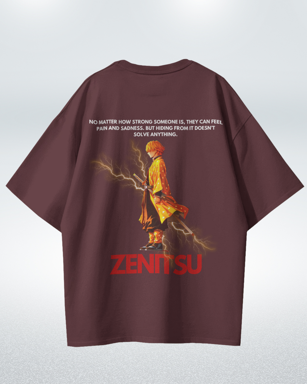 Zenitsu Agatsuma Premium Oversized T-shirt