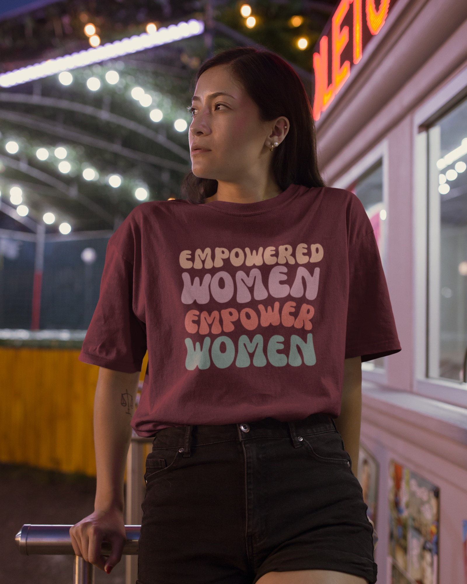 Empower the Tribe Premium Oversized T-shirt - Dorcus Wear