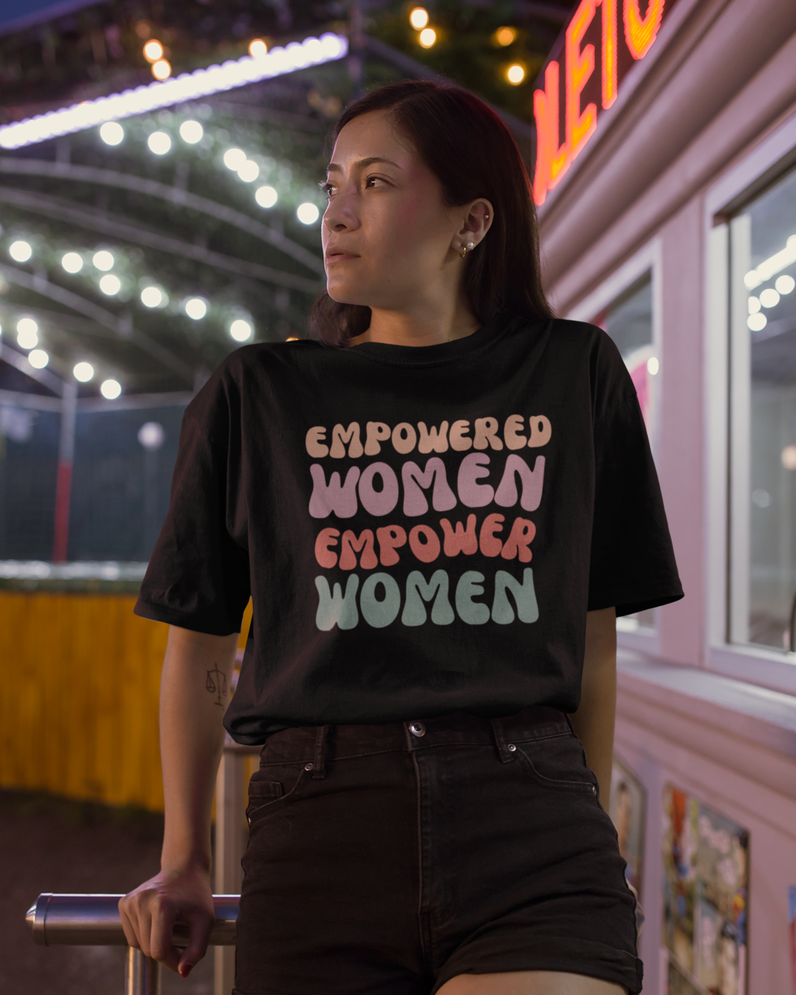 Empower the Tribe Premium Oversized T-shirt - Dorcus Wear
