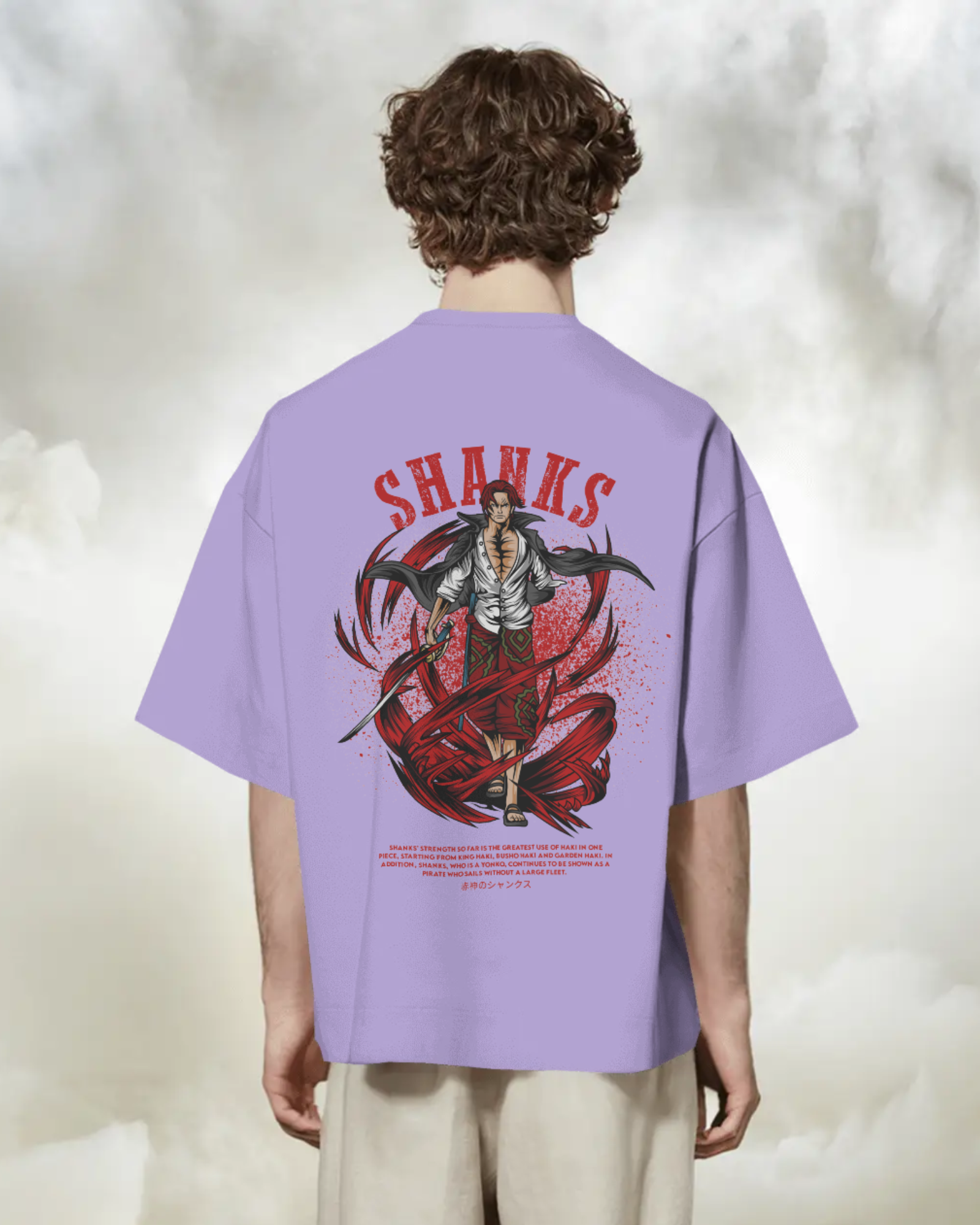 Shanks One Piece T-shirt | Premium Oversized T-shirt