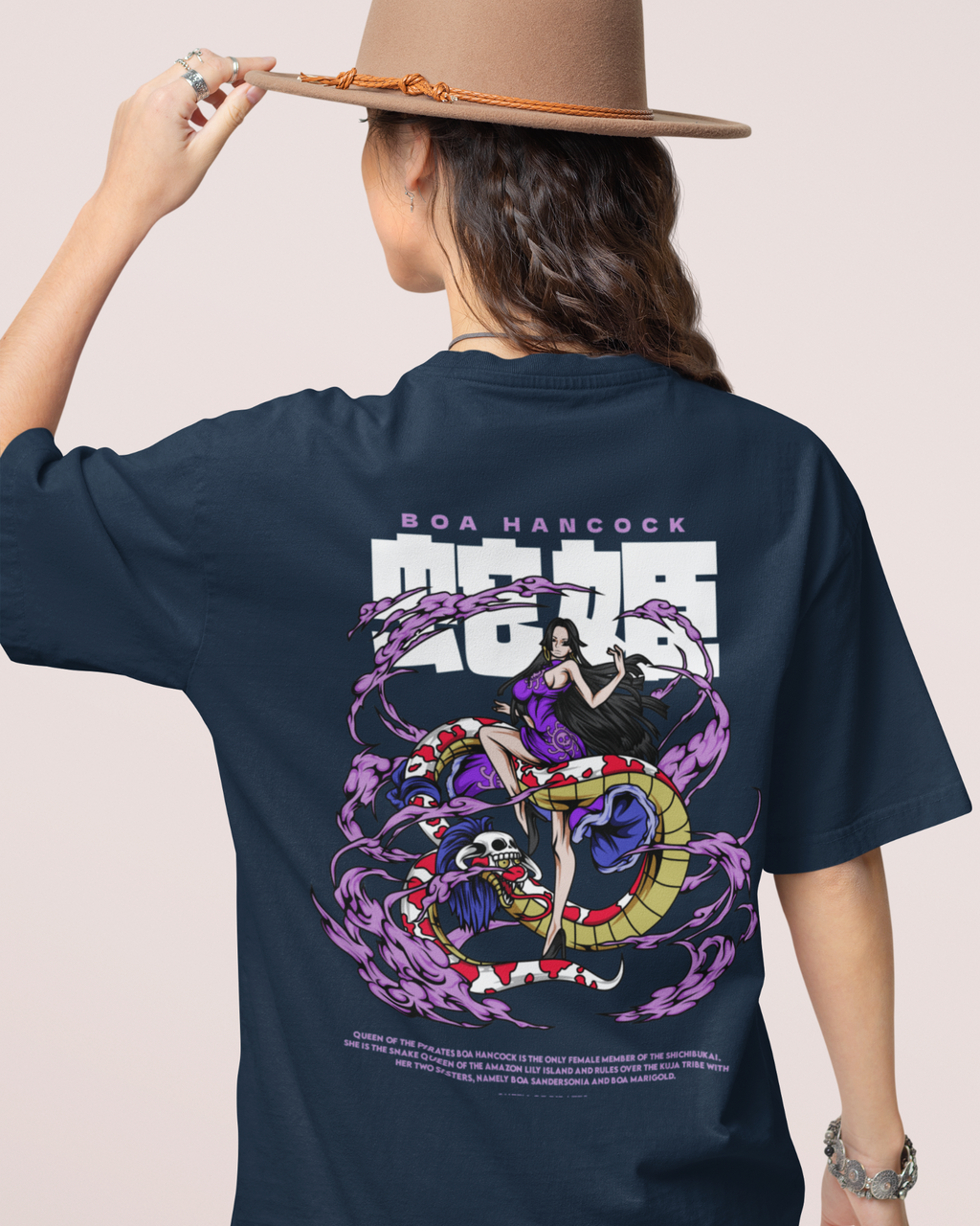 BOA HANCOCK One Piece Oversized T-shirt