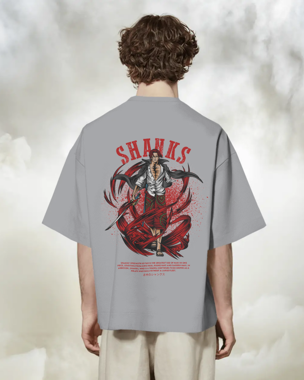 Shanks One Piece T-shirt | Premium Oversized T-shirt