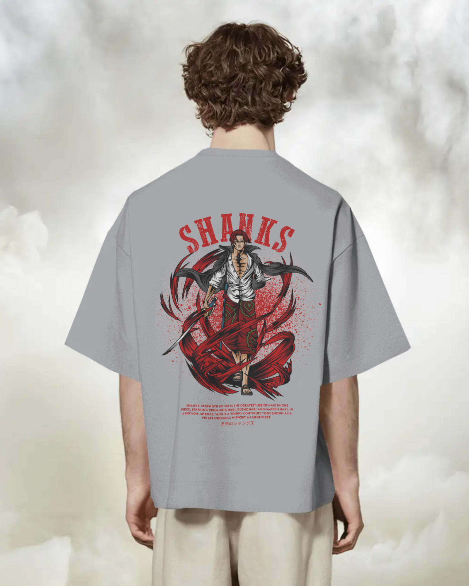 Shanks One Piece T-shirt | Premium Oversized T-shirt