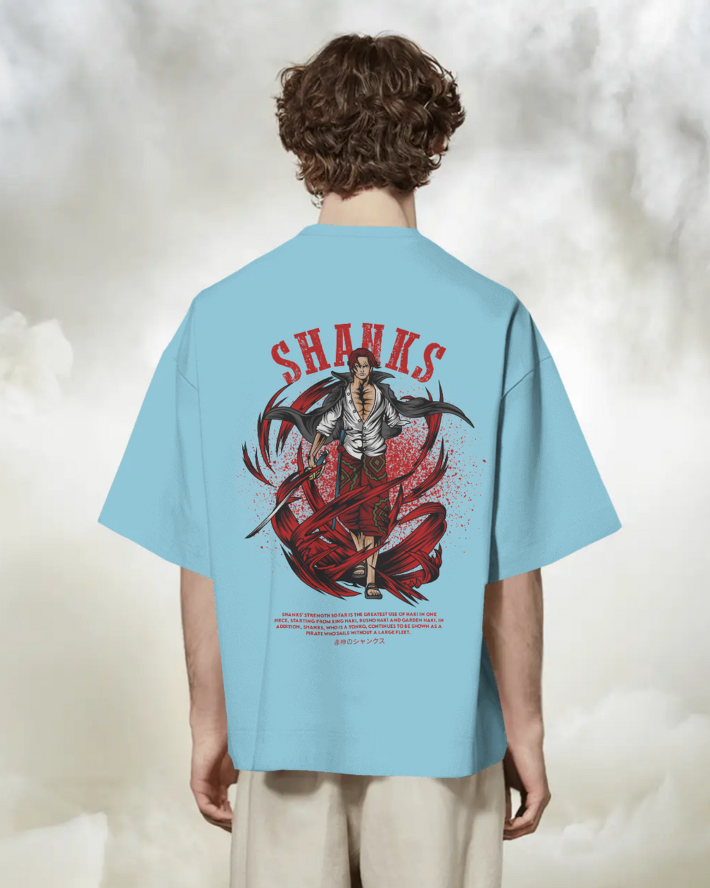 Shanks One Piece T-shirt | Premium Oversized T-shirt