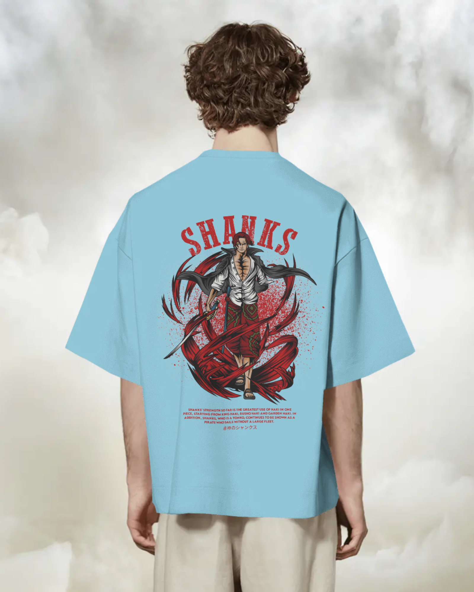 Shanks One Piece T-shirt | Premium Oversized T-shirt