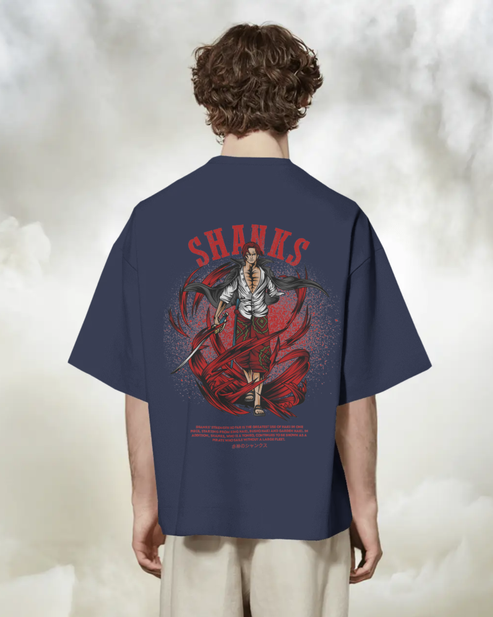 Shanks One Piece T-shirt | Premium Oversized T-shirt