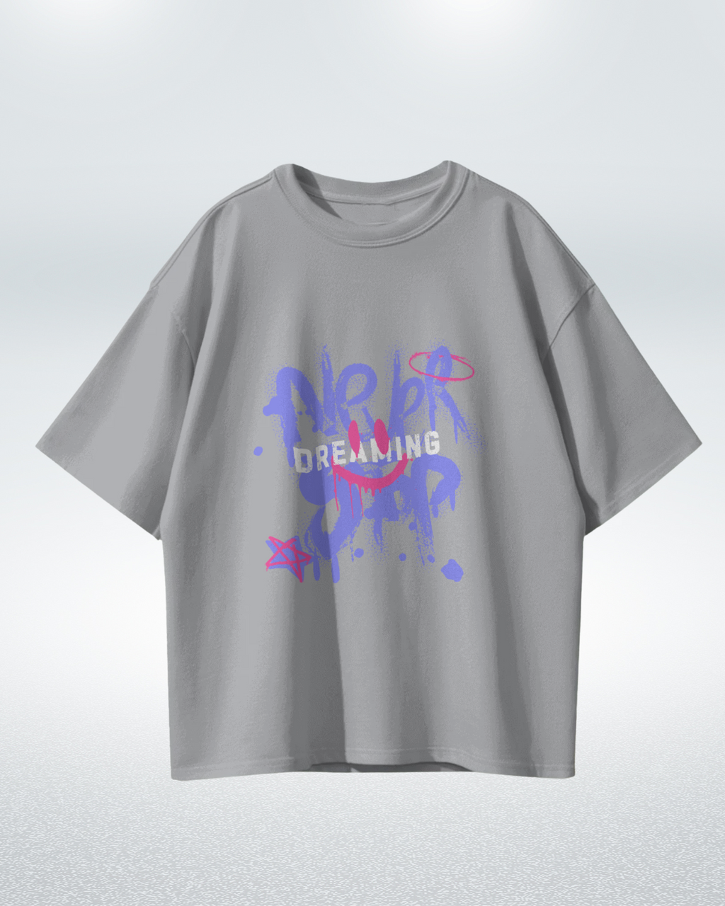 Never Stop Dreaming Cosmic Drip T-shirt - Premium Oversized Edition - Dorcus Wear