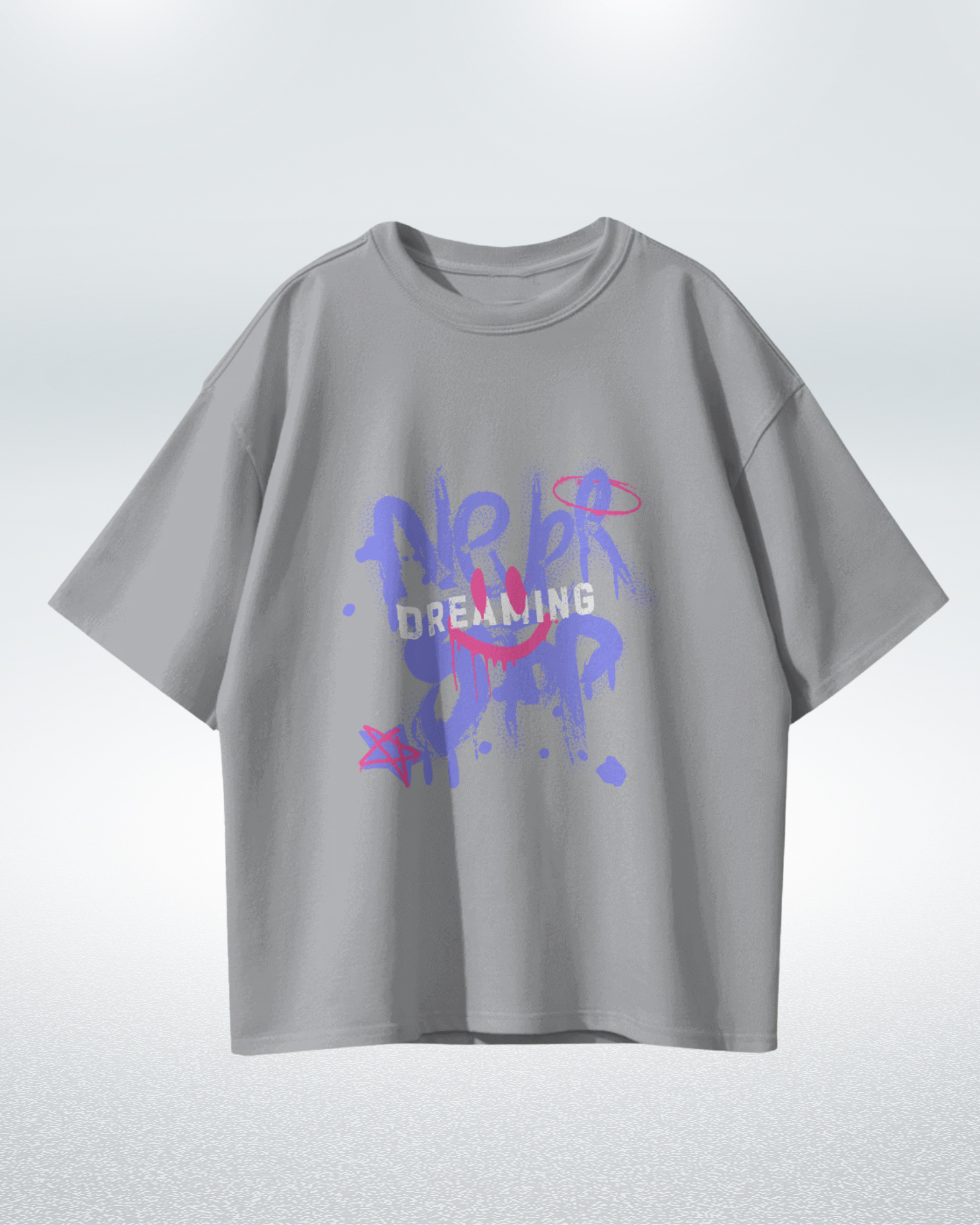 Never Stop Dreaming Cosmic Drip T-shirt - Premium Oversized Edition - Dorcus Wear