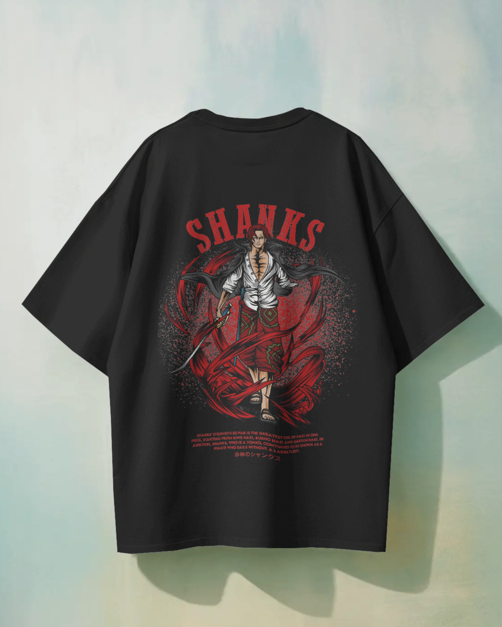 Shanks One Piece T-shirt | Premium Oversized T-shirt
