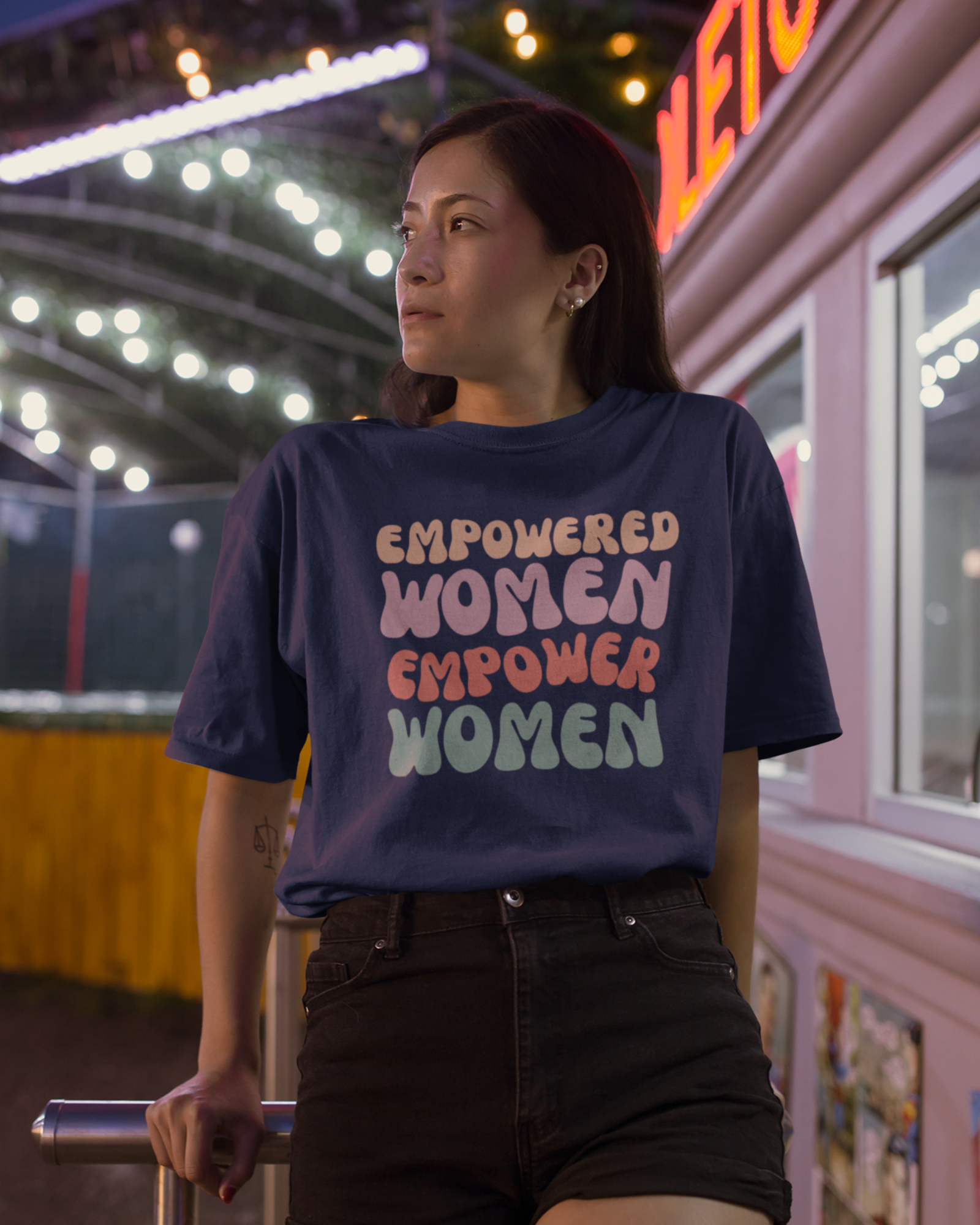 Empower the Tribe Premium Oversized T-shirt - Dorcus Wear
