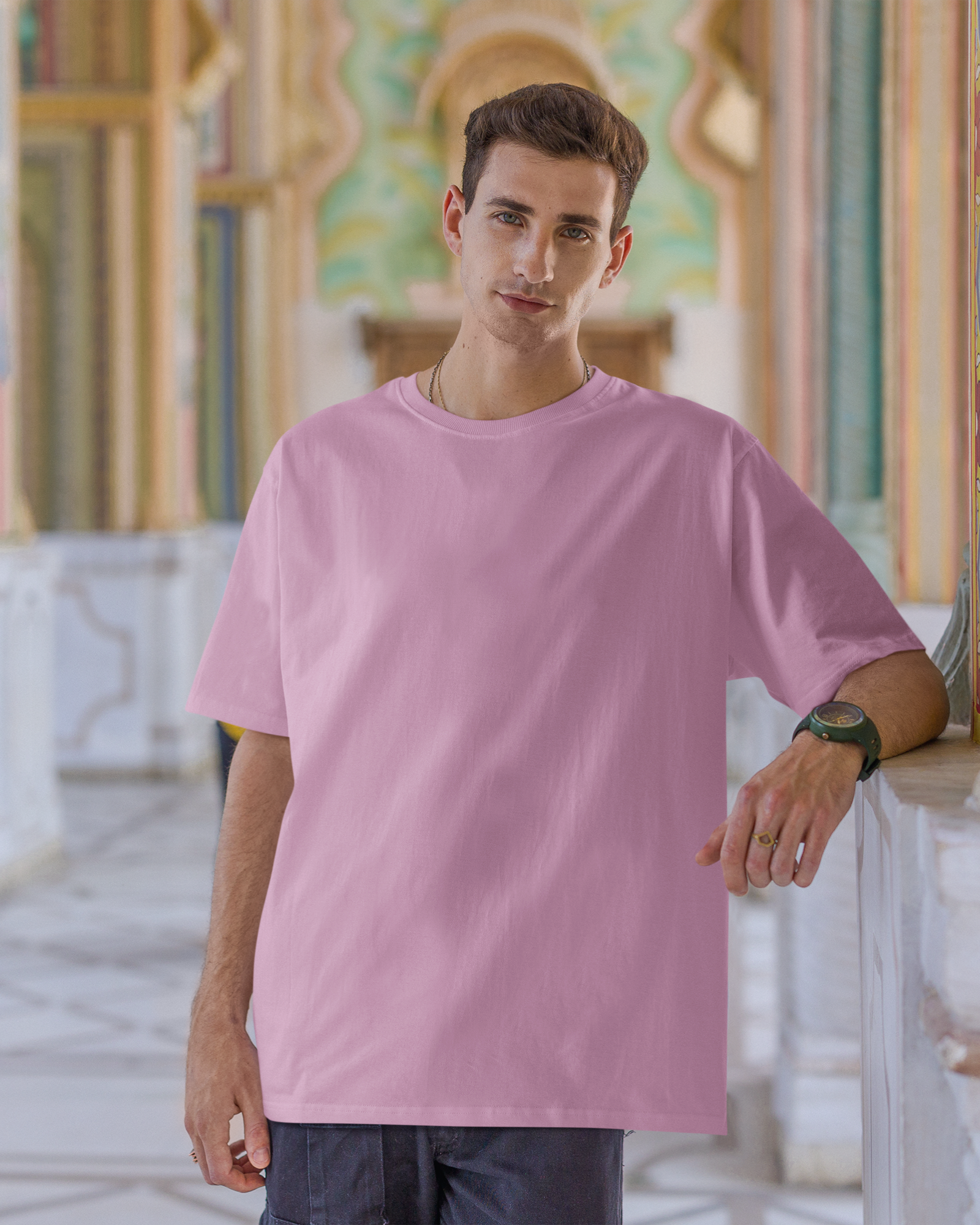 Baby Pink Oversized T-shirt