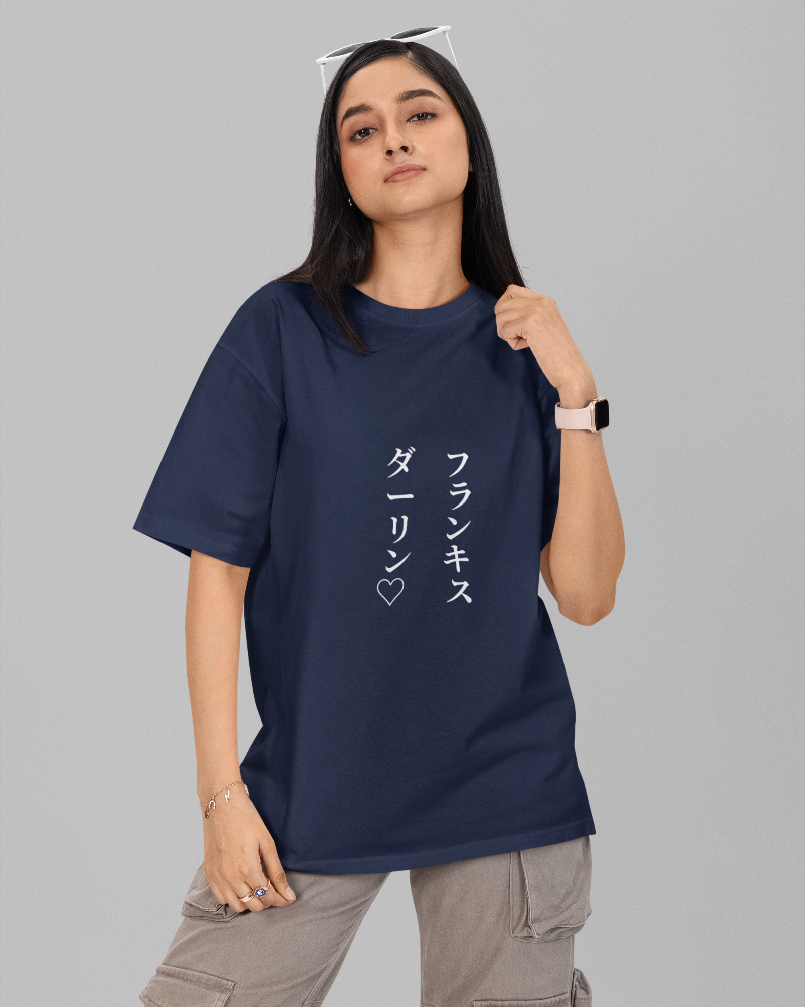Queen of Franxx Zero Two T-shirt - Premium Oversized Tee for Fans