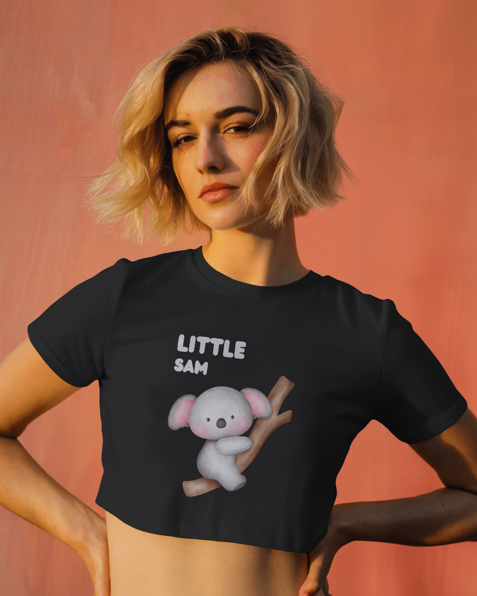 Baby Koala Crop Top