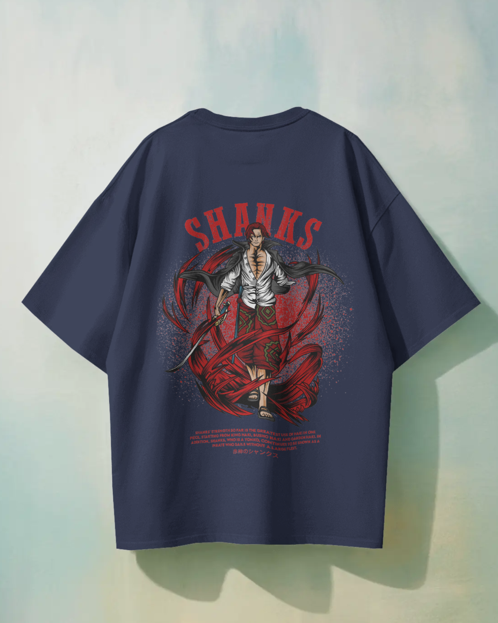 Shanks One Piece T-shirt | Premium Oversized T-shirt