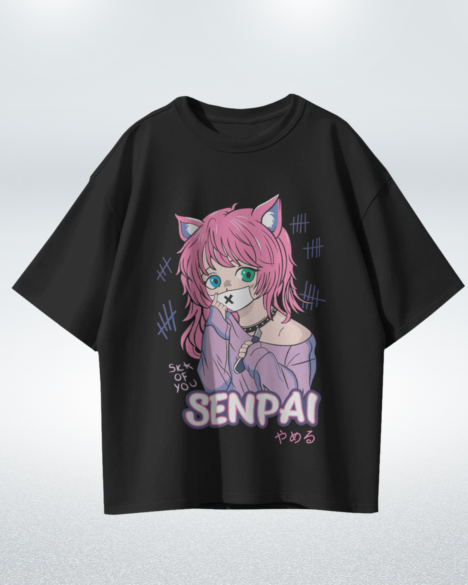 Senpai Premium Oversized T-shirt