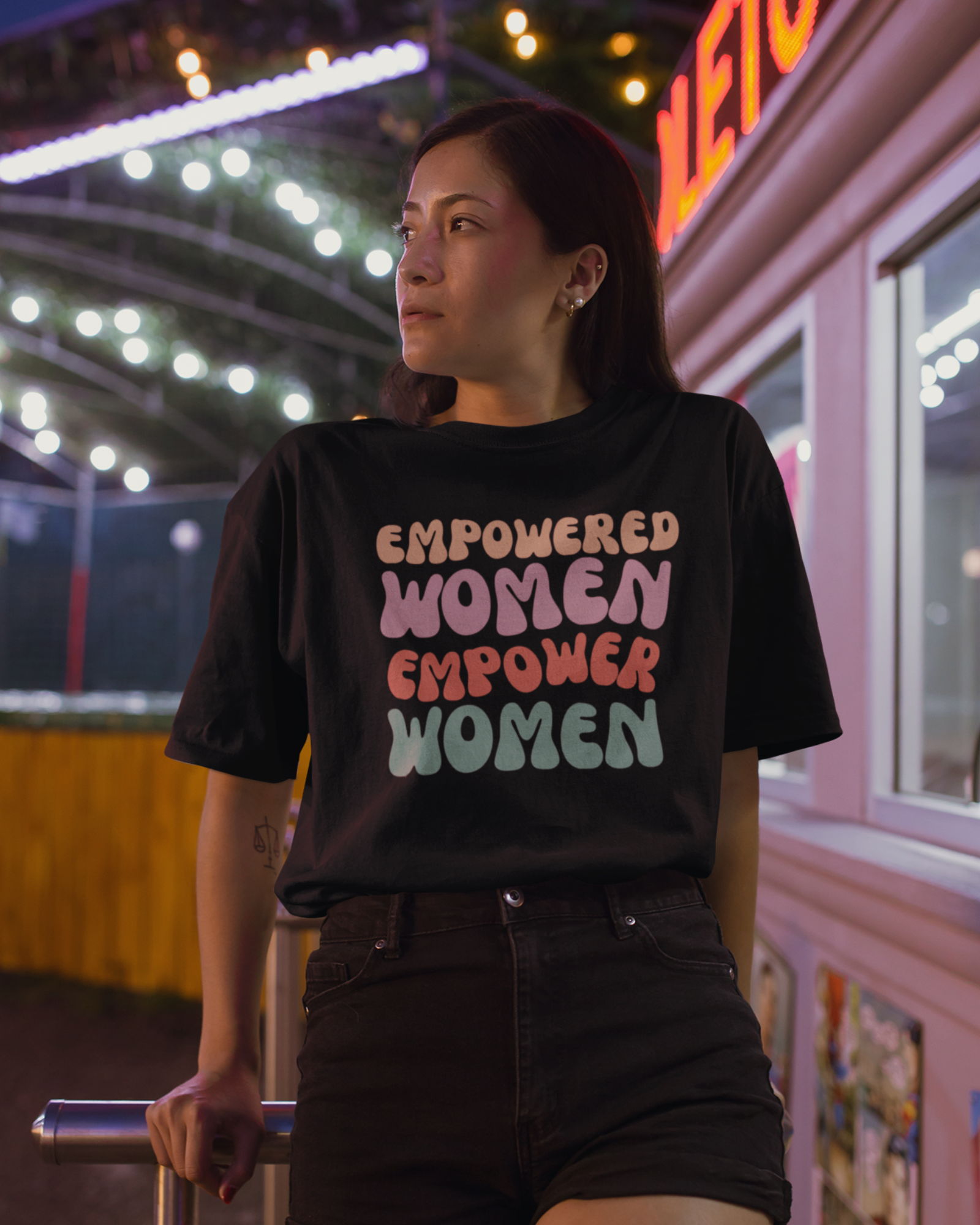 Empower the Tribe Premium Oversized T-shirt