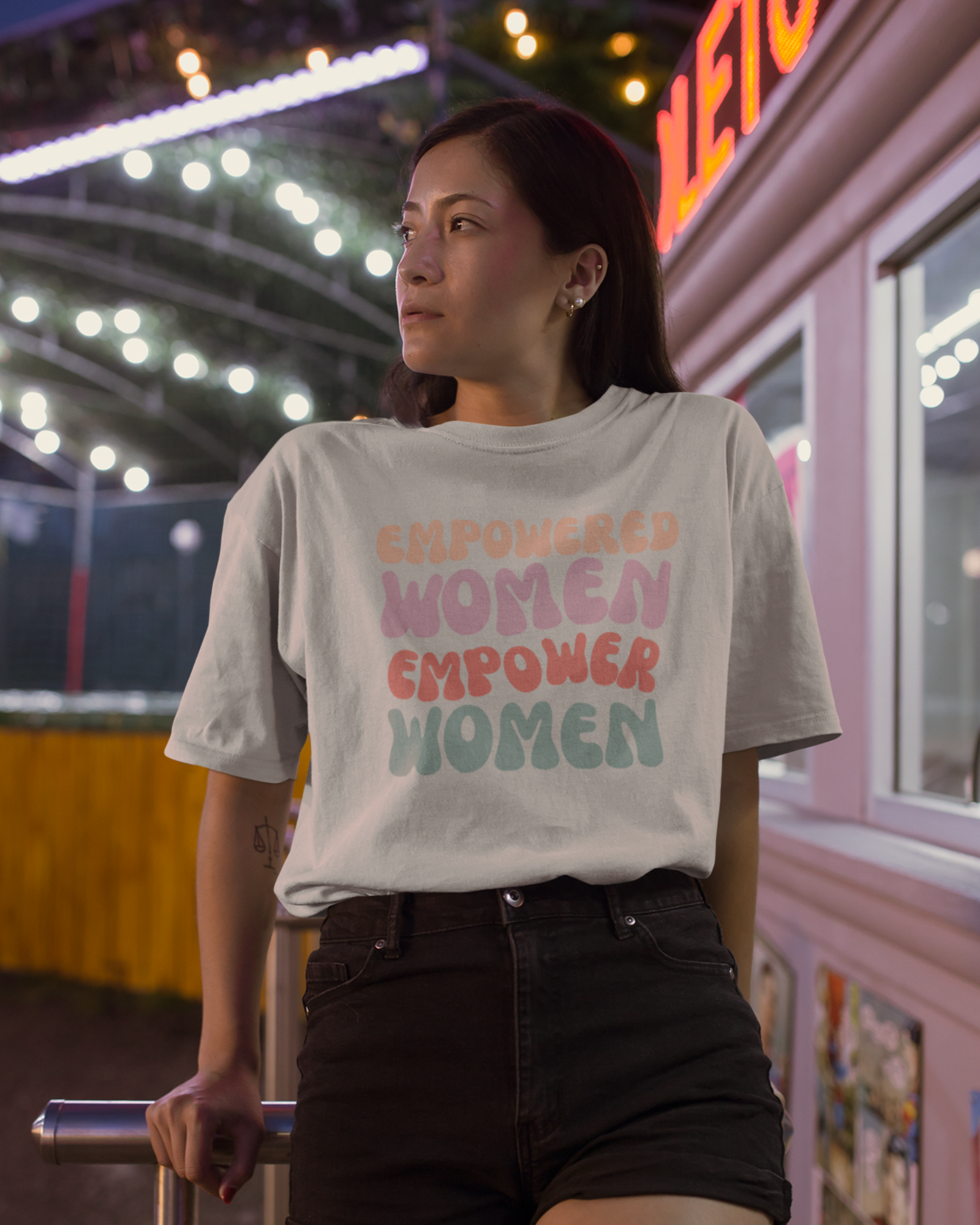 Empower the Tribe Premium Oversized T-shirt - Dorcus Wear
