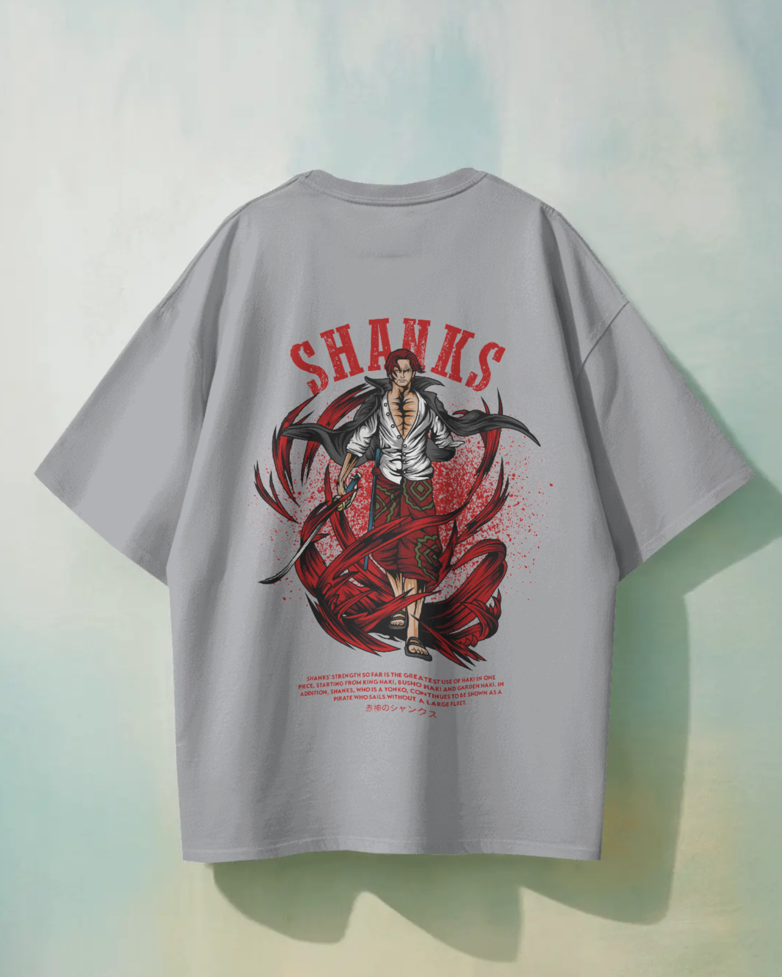 Shanks One Piece T-shirt | Premium Oversized T-shirt