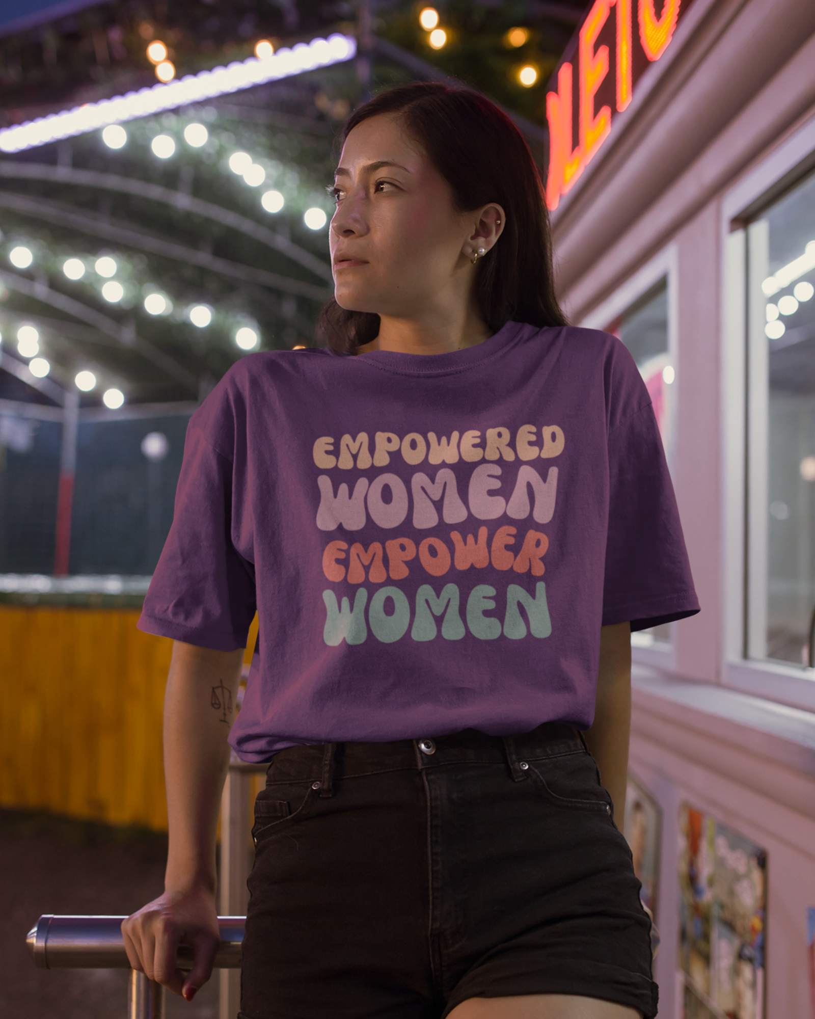 Empower the Tribe Premium Oversized T-shirt - Dorcus Wear