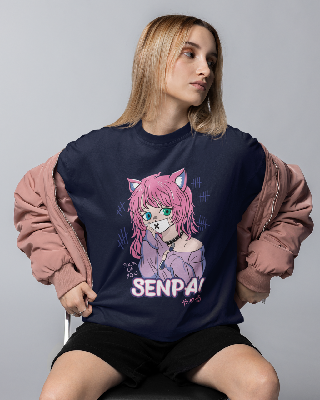 Senpai Premium Oversized T-shirt