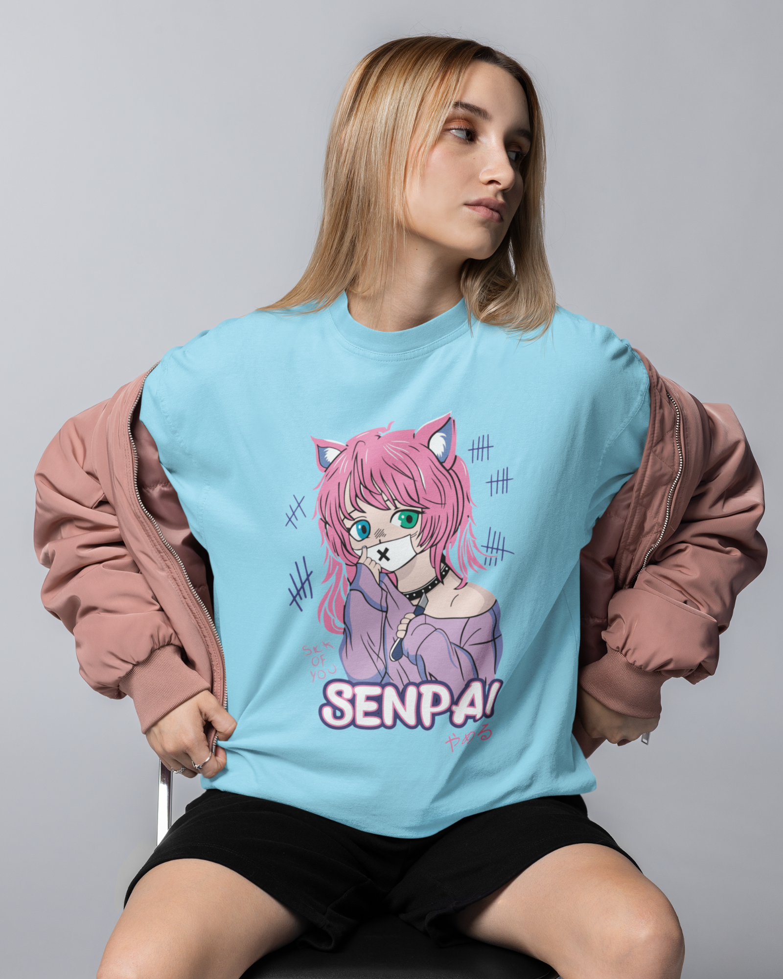 Senpai Premium Oversized T-shirt
