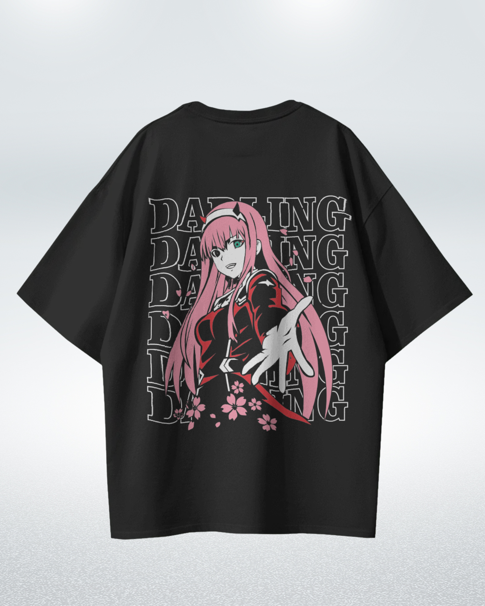 Queen of Franxx Zero Two T-shirt - Premium Oversized Tee for Fans