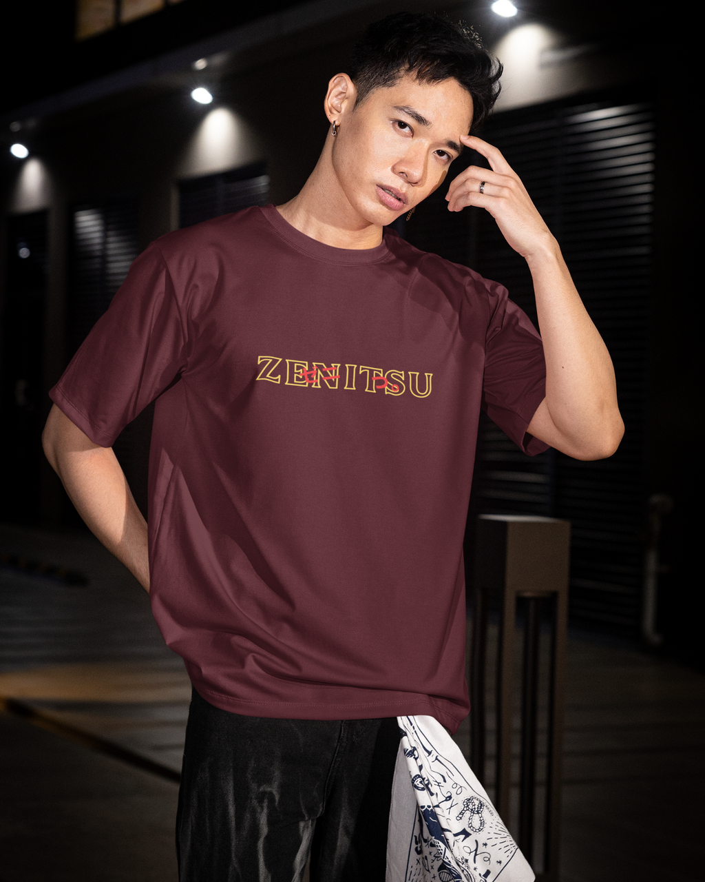 Zenitsu Agatsuma Premium Oversized T-shirt