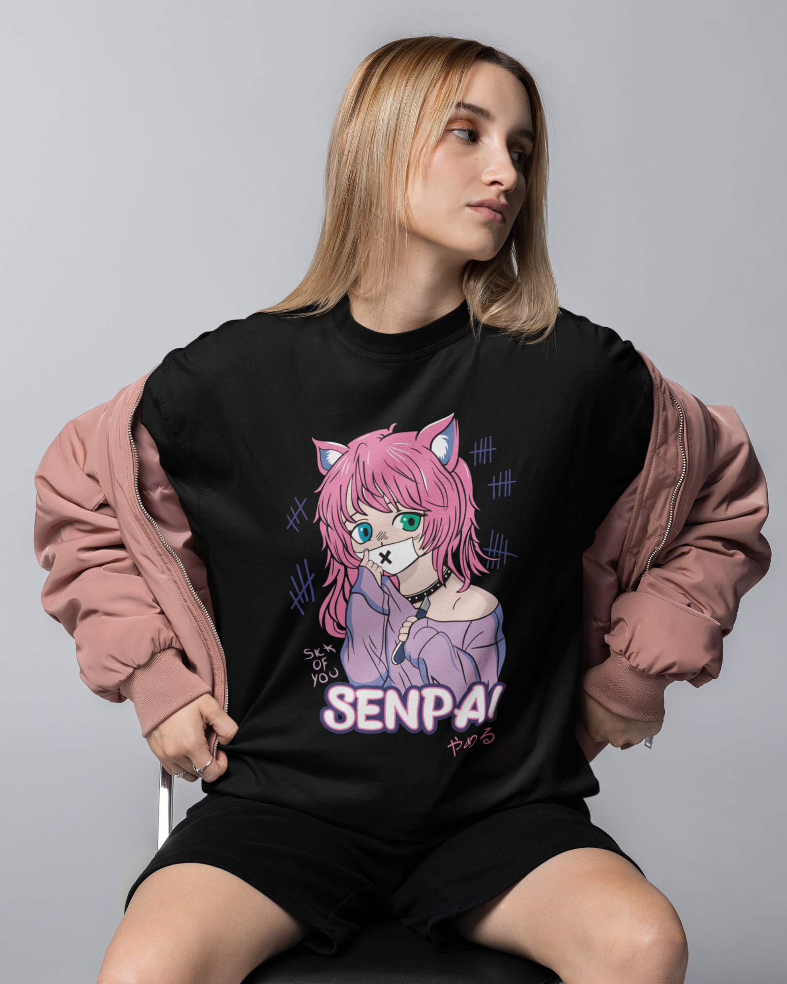 Senpai Premium Oversized T-shirt