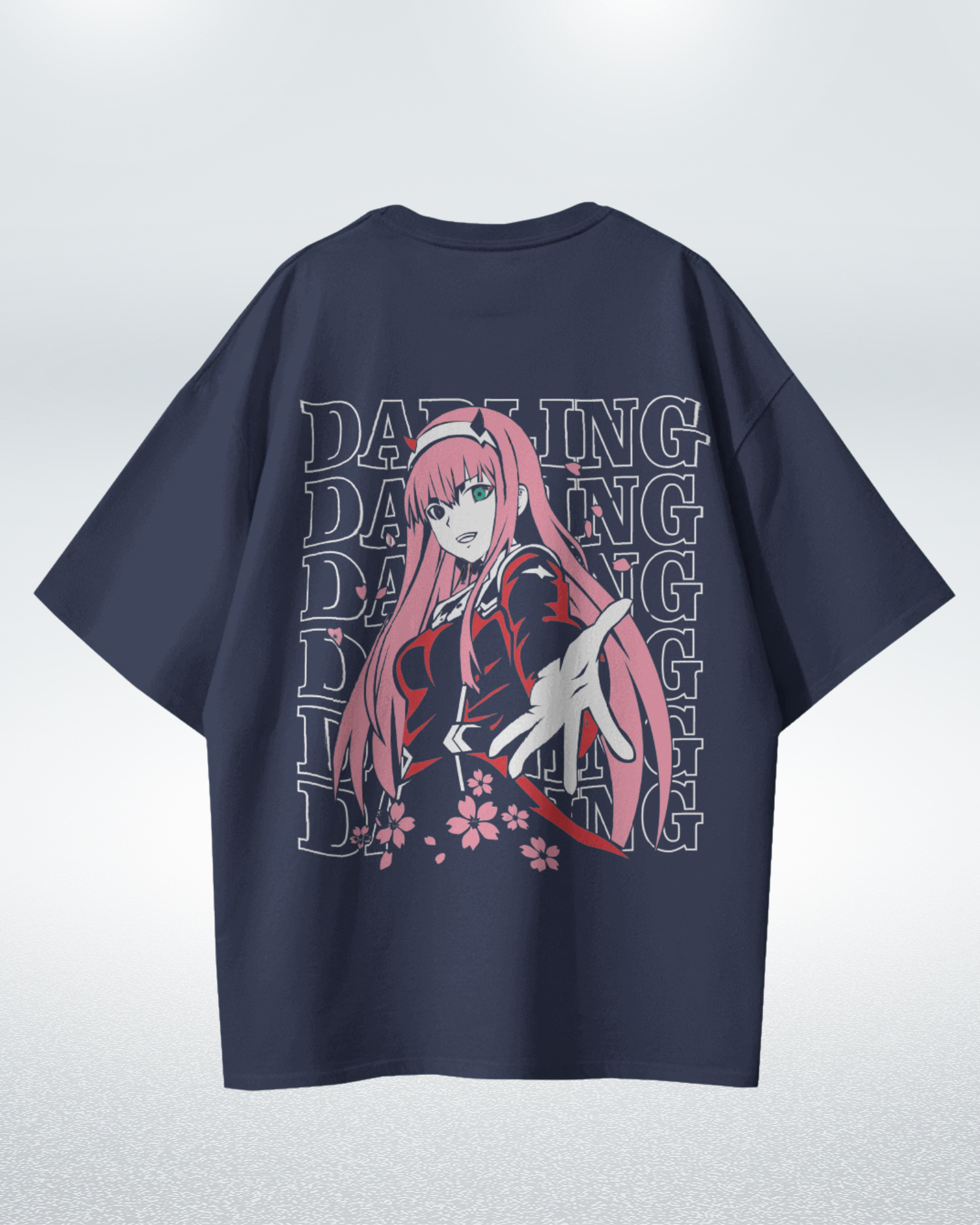 Queen of Franxx Zero Two T-shirt - Premium Oversized Tee for Fans