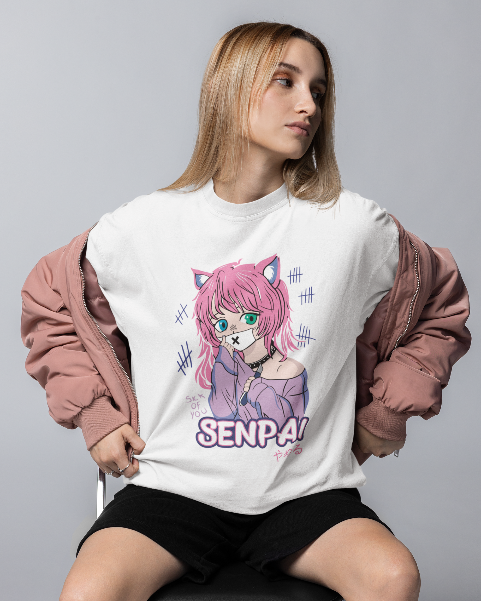 Senpai Premium Oversized T-shirt