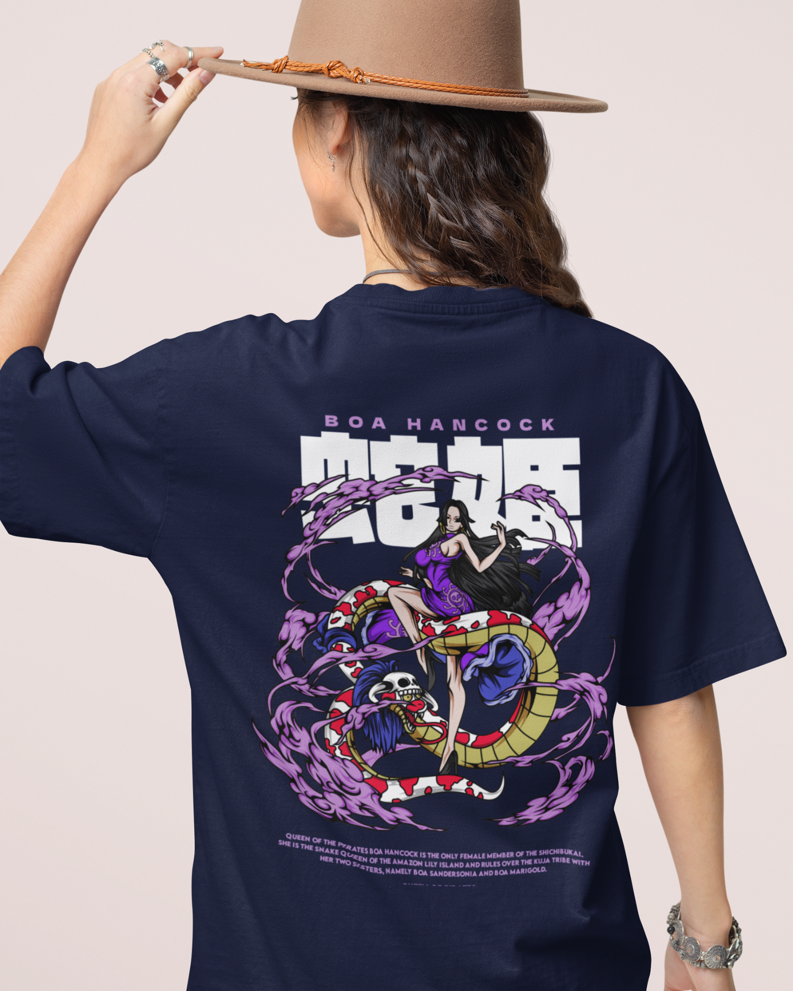 BOA HANCOCK One Piece Oversized T-shirt