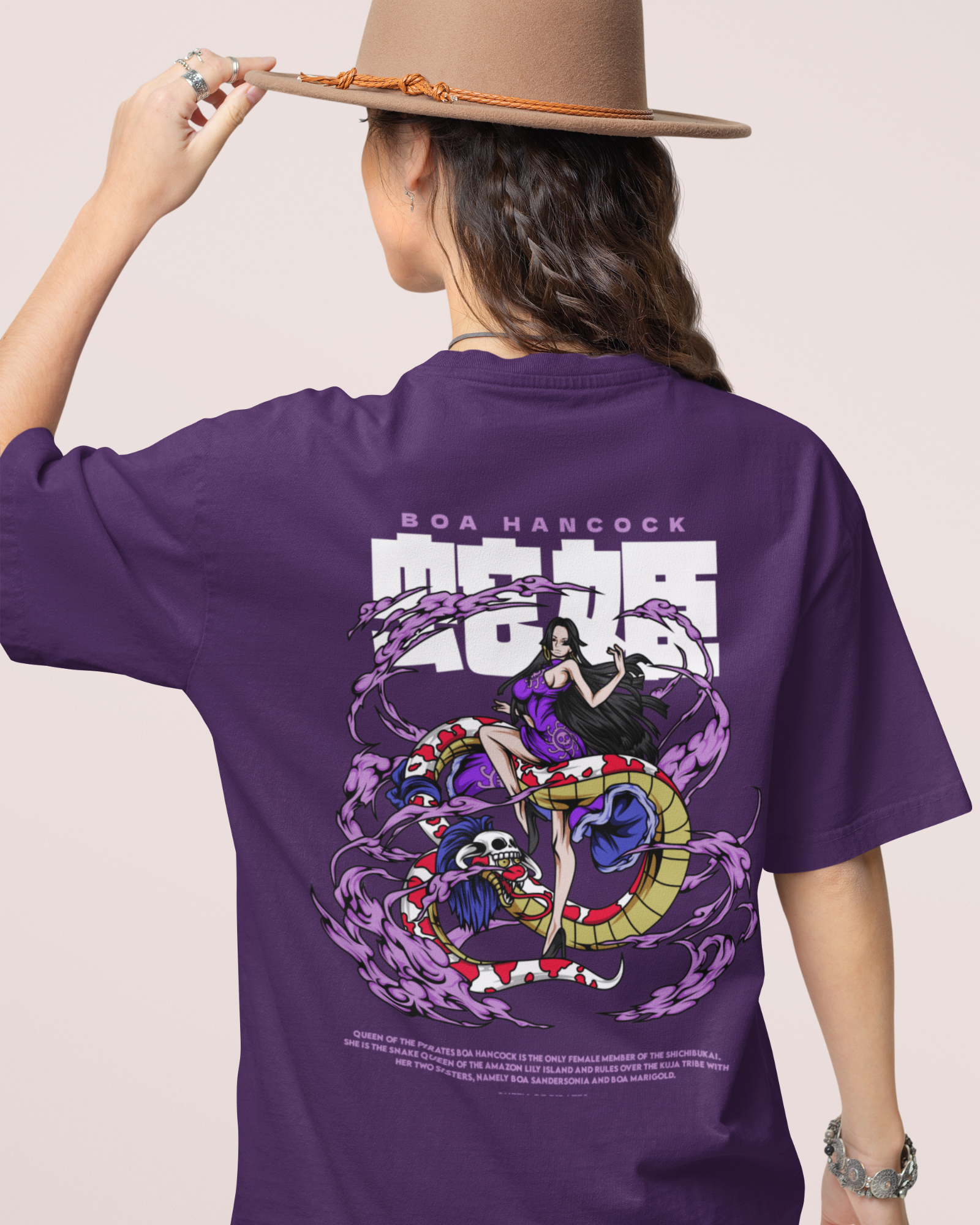BOA HANCOCK One Piece Oversized T-shirt
