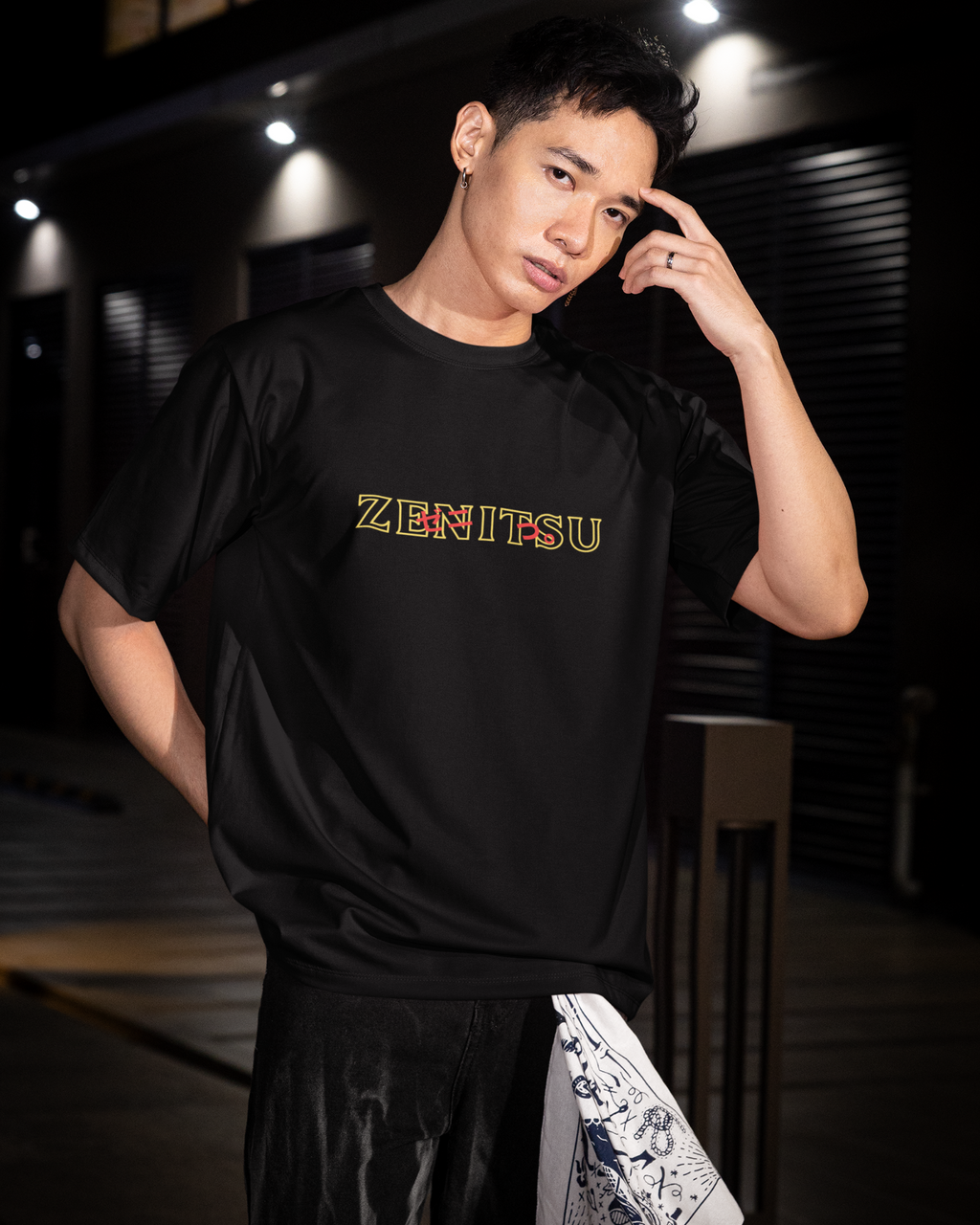 Zenitsu Agatsuma Premium Oversized T-shirt