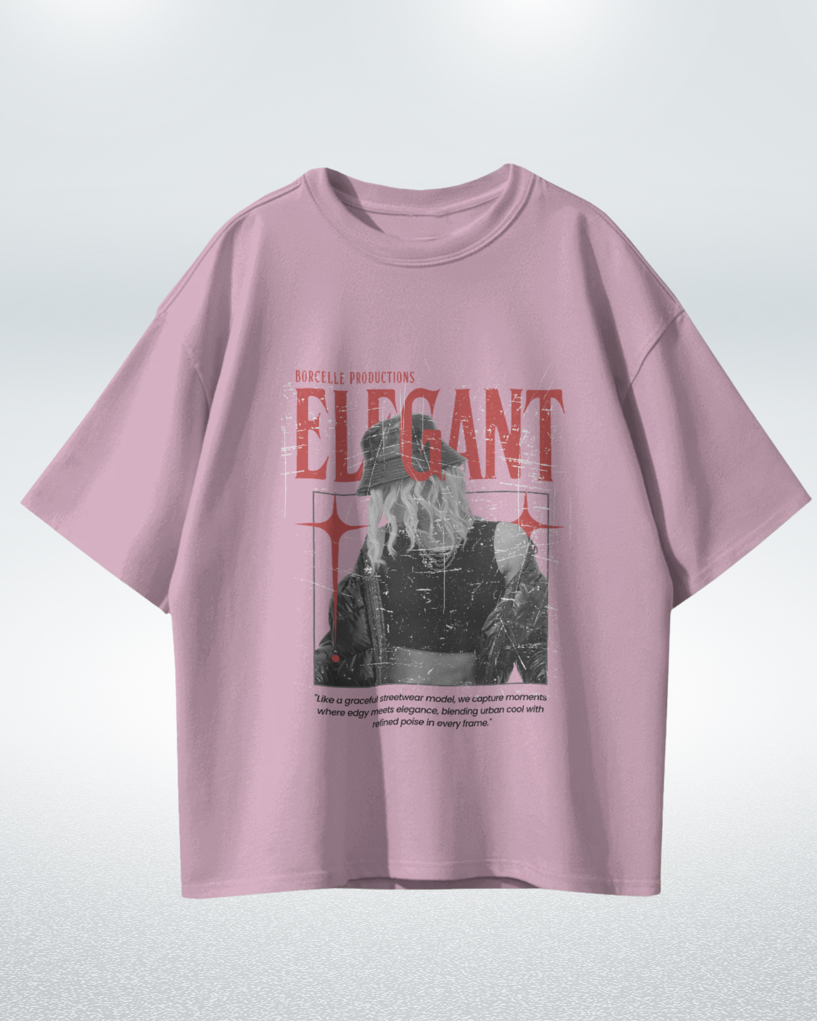 Urban Elegance Premium Oversized T-shirt: The Perfect Blend of Edge and Grace