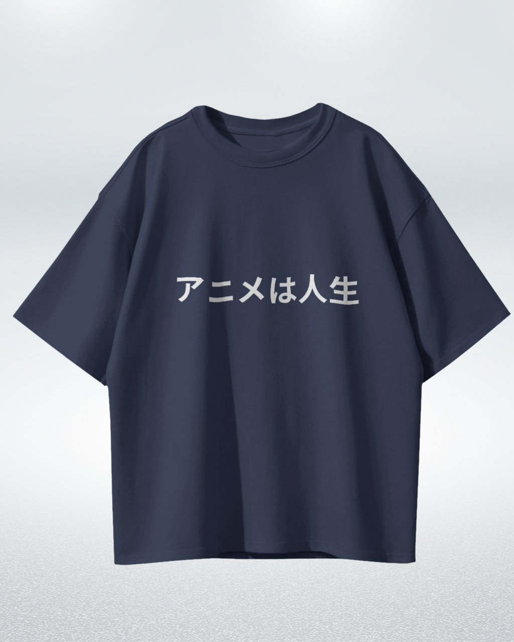Anime Life Premium Oversized T-Shirt - Eat Sleep Watch Repeat Design