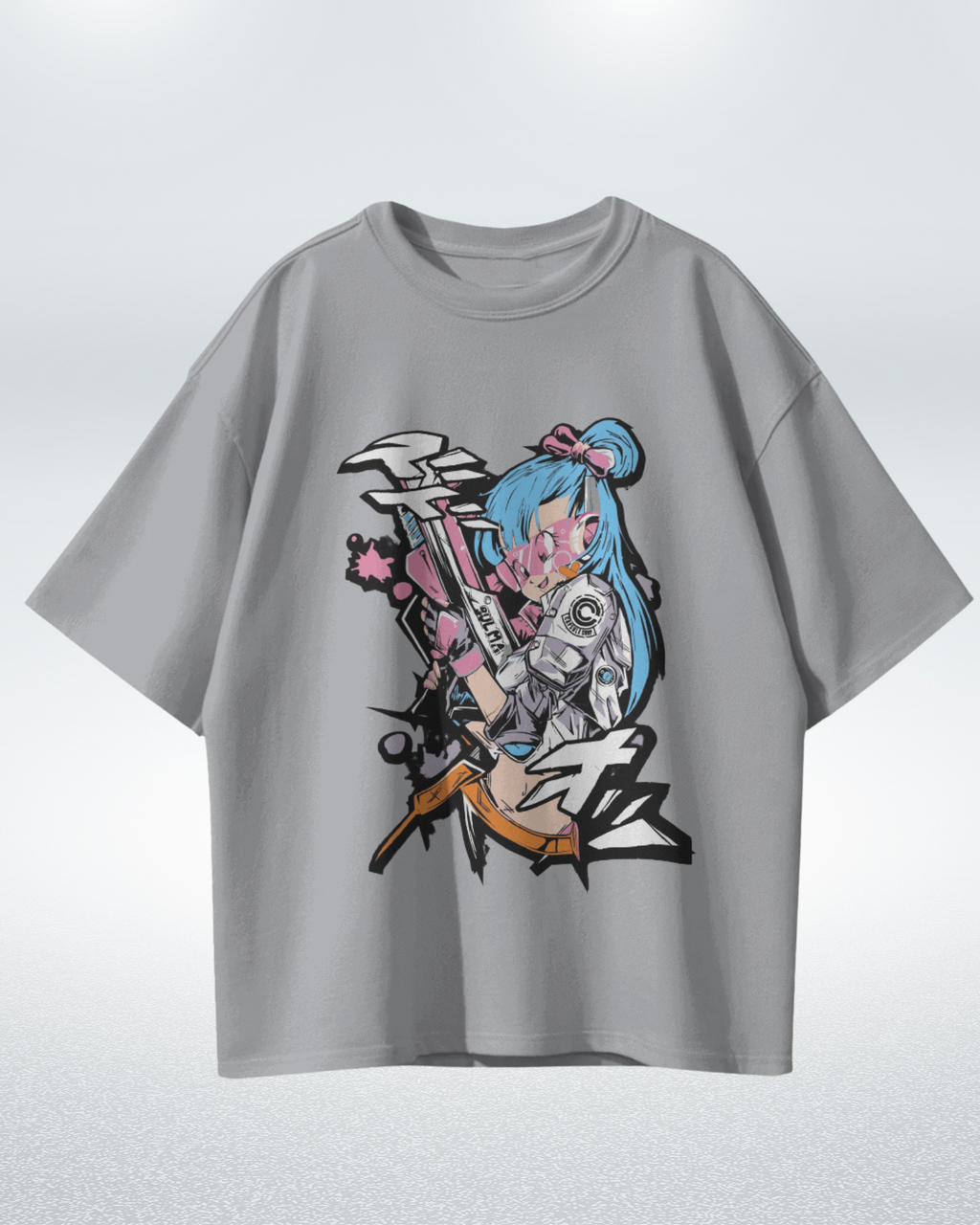 Bulma Premium Oversized T-shirt - Stylish Dragon Ball Inspired Apparel