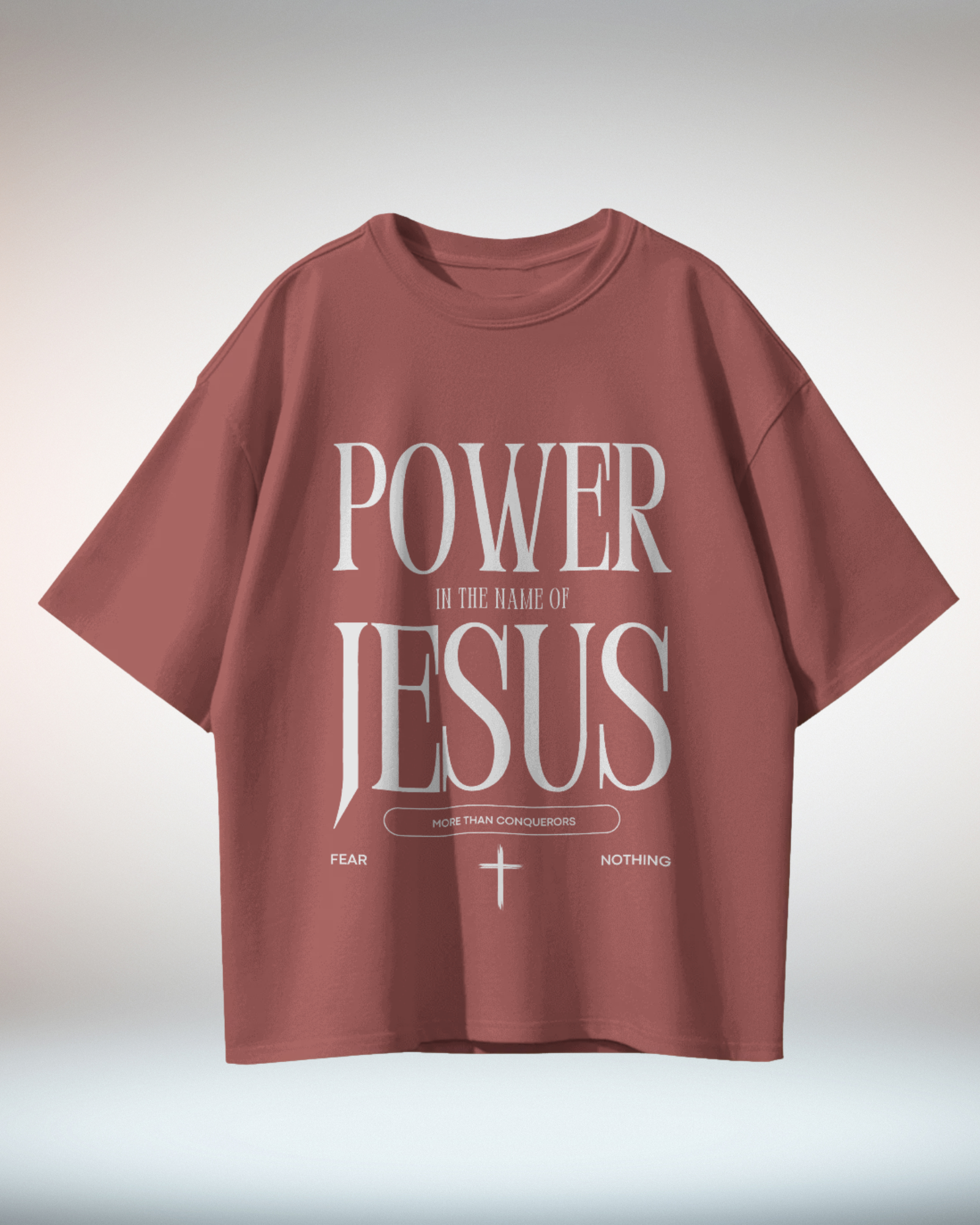 Unleash Your Faith: "POWER IN THE NAME OF JESUS" Spiritual T-Shirt - Dorcus Wear