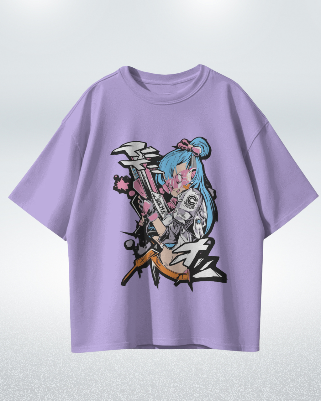 Bulma Premium Oversized T-shirt - Stylish Dragon Ball Inspired Apparel