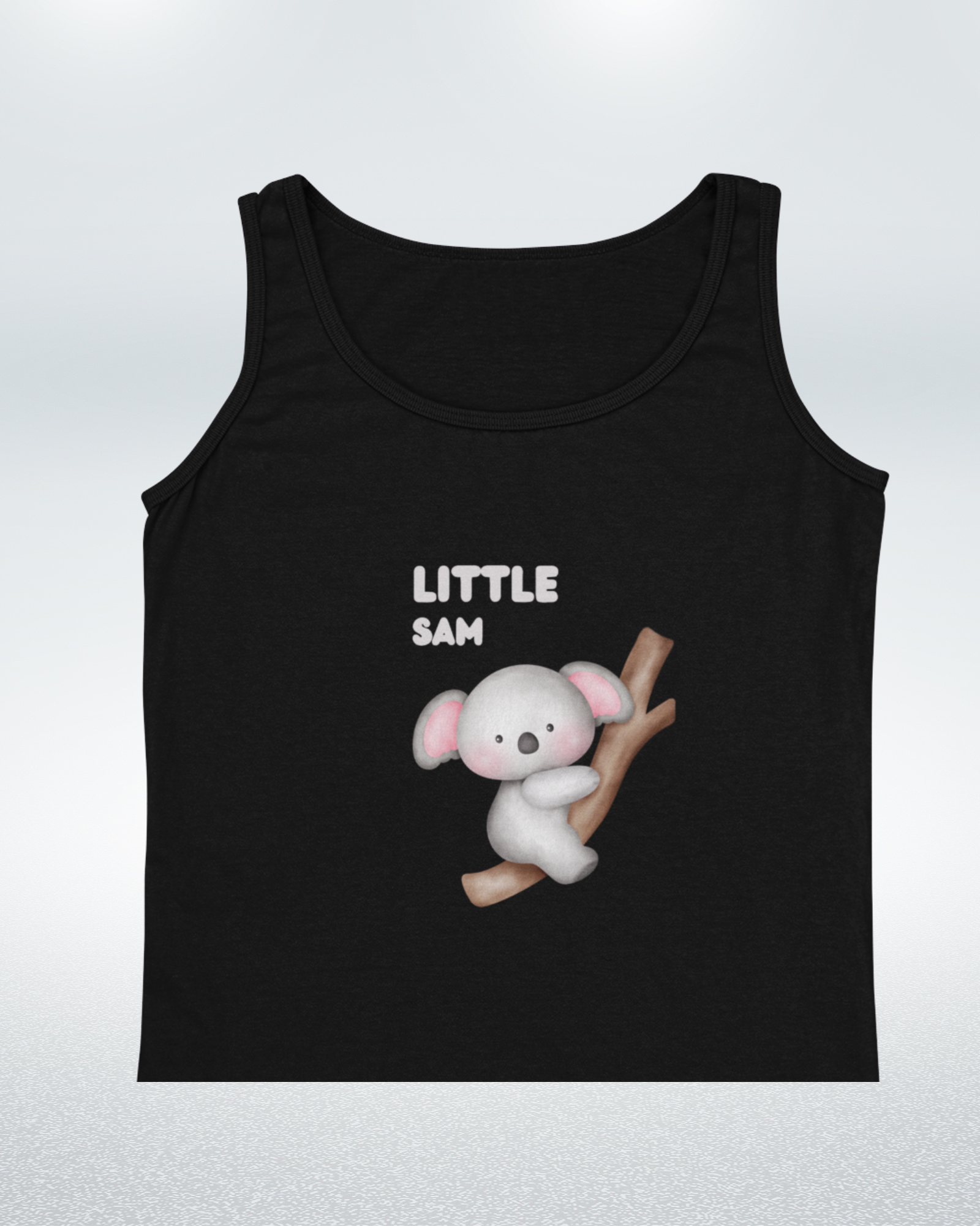 Baby Koala Women Crop Tank Top for Stylish Comfort - Dorcus Wear