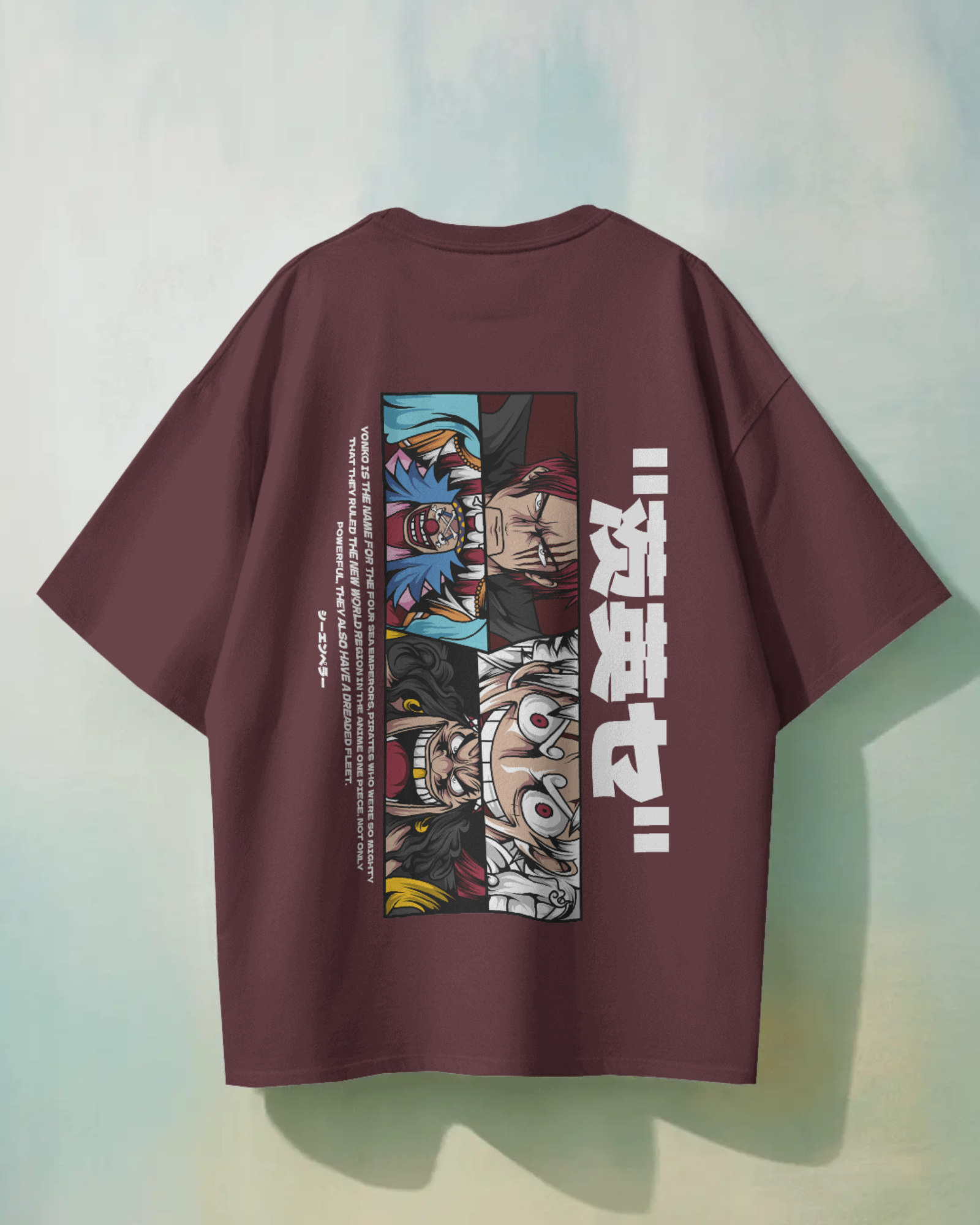 Yonkou One Piece T-shirt | Premium Oversized T-shirt