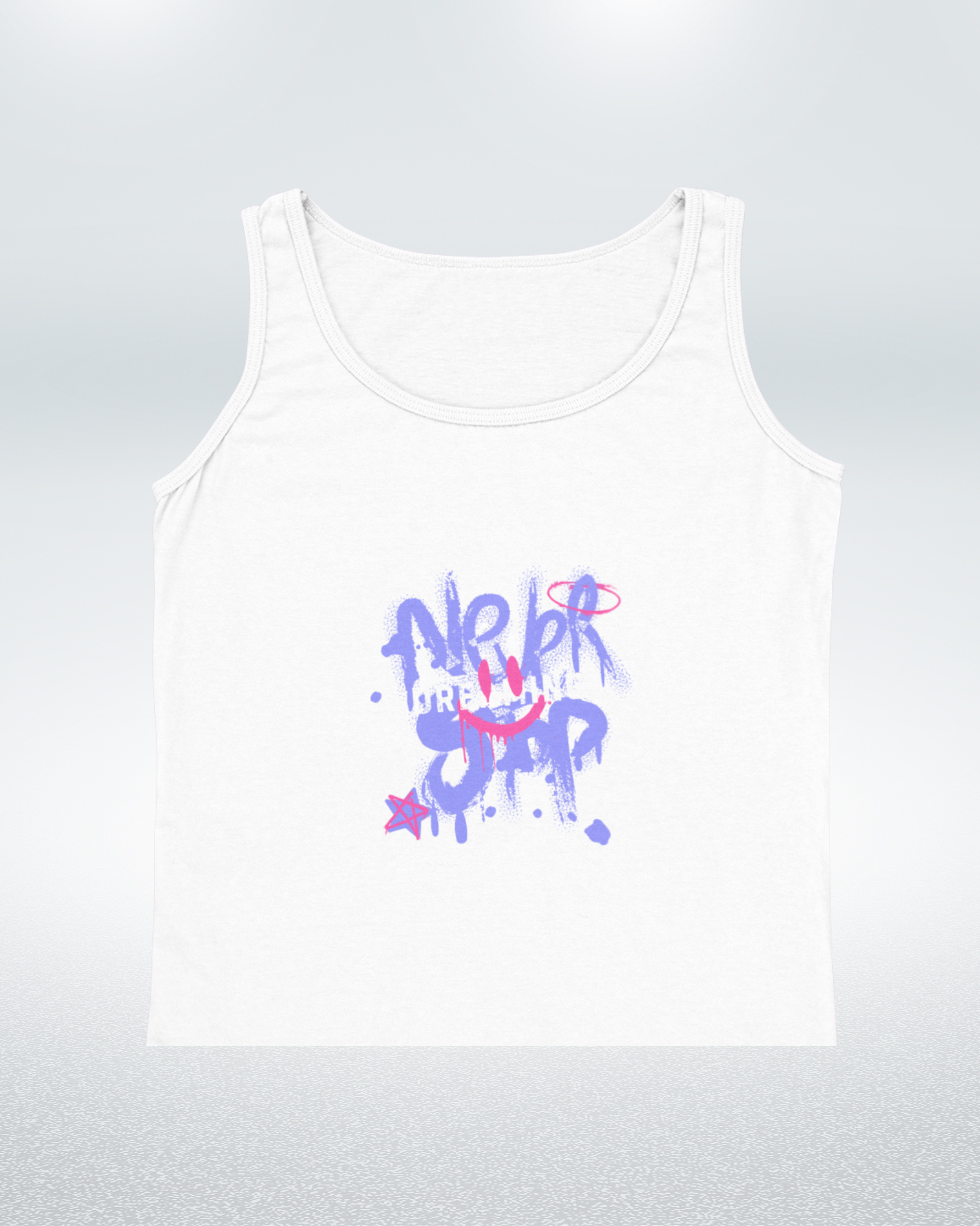 Graffiti Dreams Never Breaking Down Tank Top - Dorcus Wear