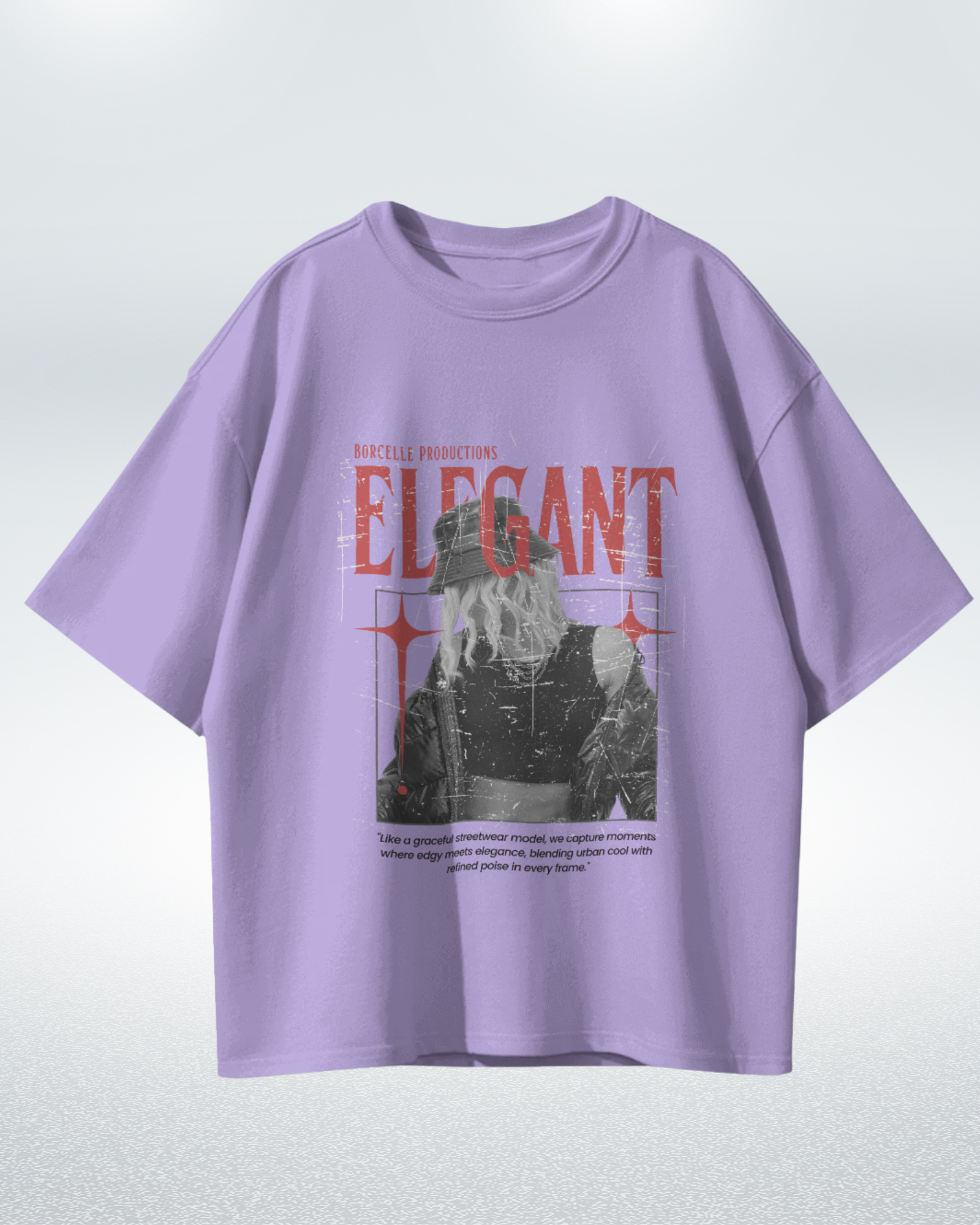 Urban Elegance Premium Oversized T-shirt: The Perfect Blend of Edge and Grace