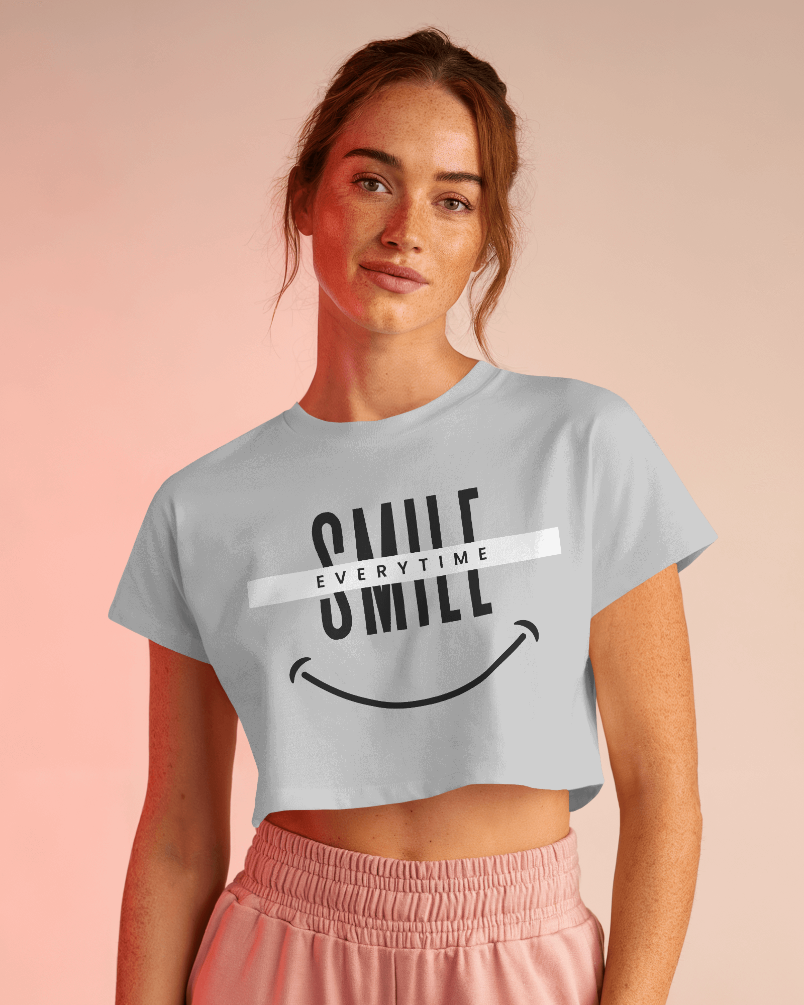 Black And White Funny Smile Every Time TShirt - Dorcus Wear