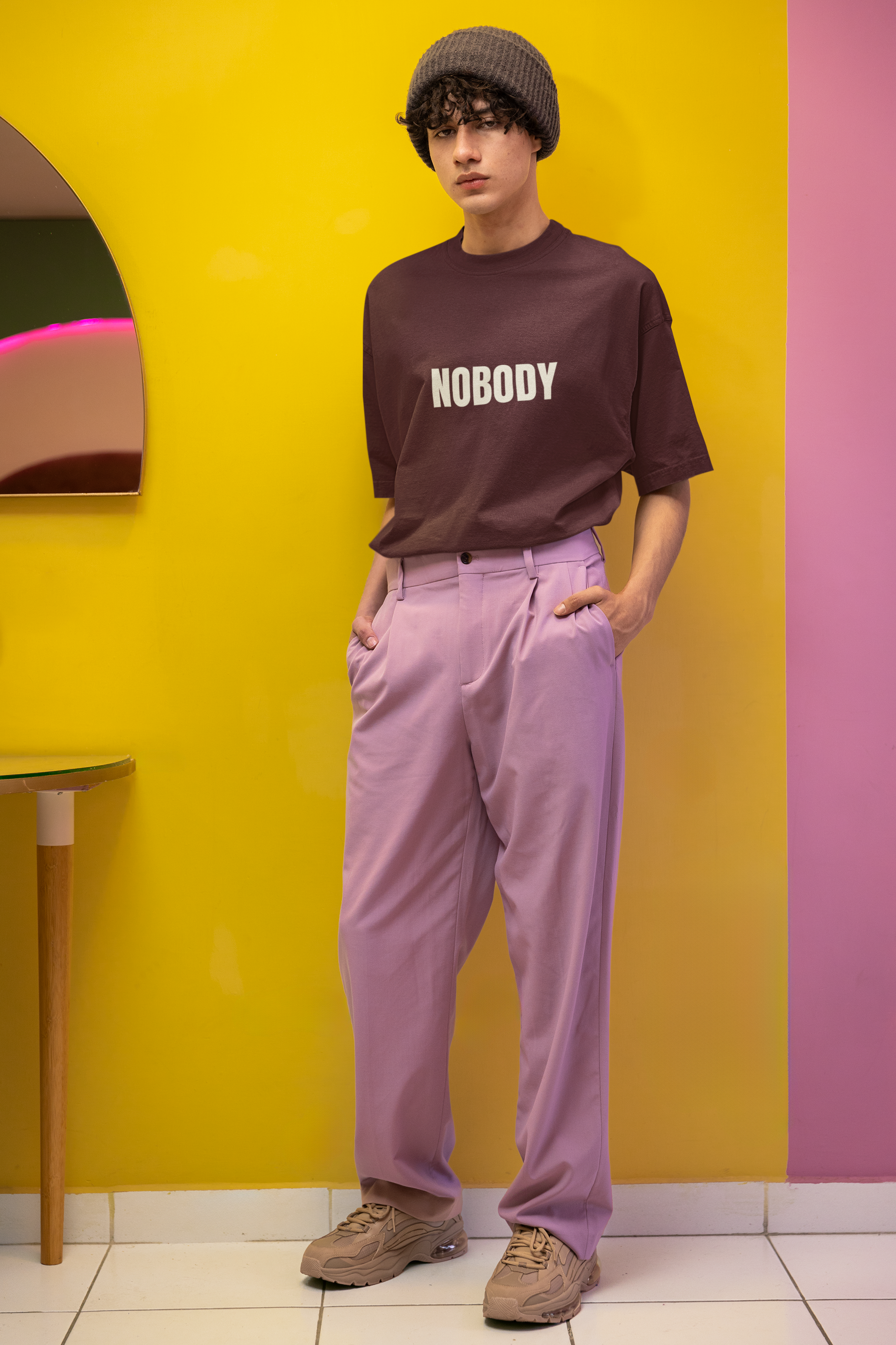 Nobody & Nobody's Problem – Matching Attitude Tees for Couples with Bold Style - Dorcus Wear