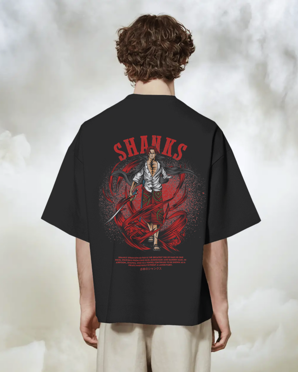 Shanks One Piece T-shirt | Premium Oversized T-shirt