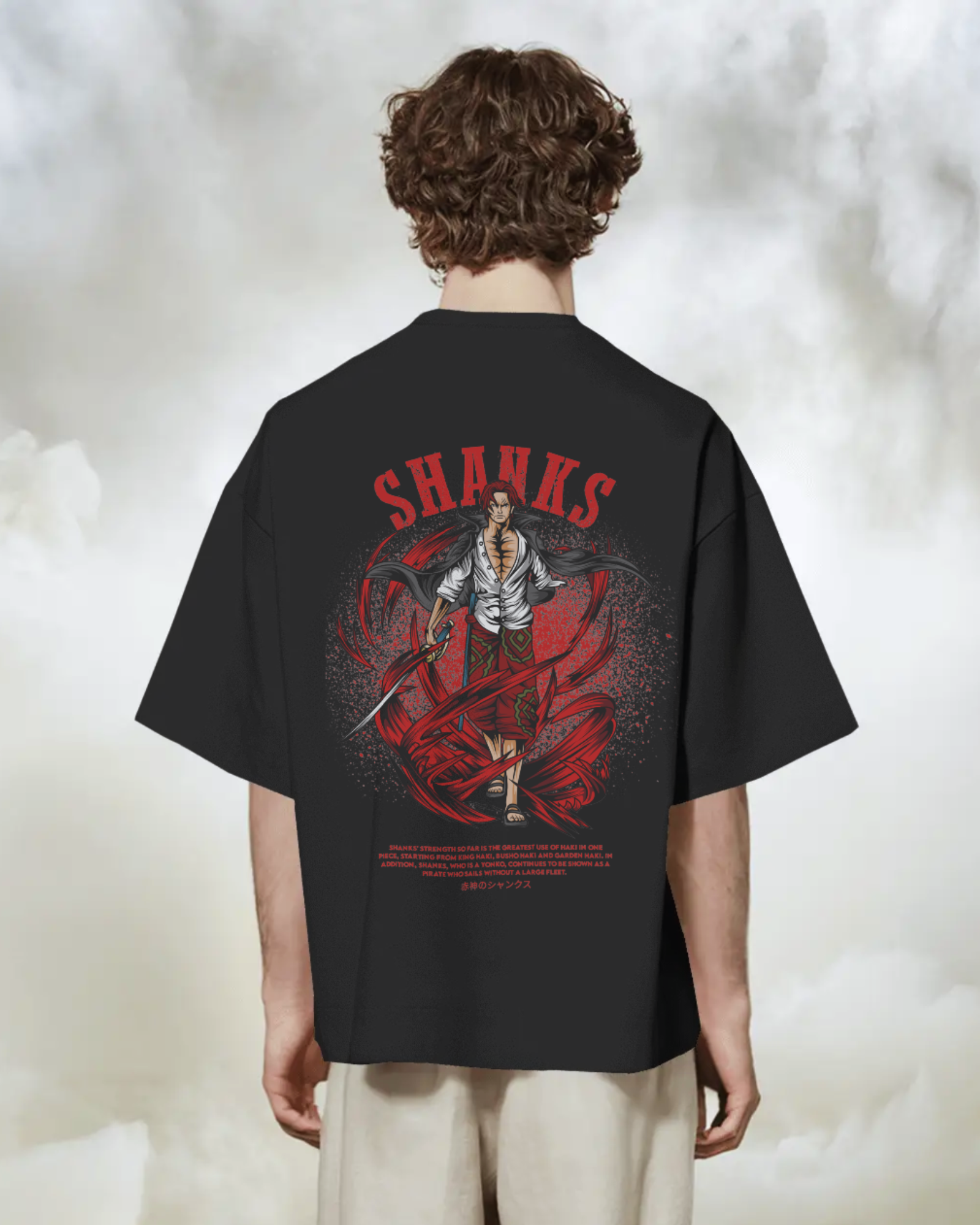 Shanks One Piece T-shirt | Premium Oversized T-shirt