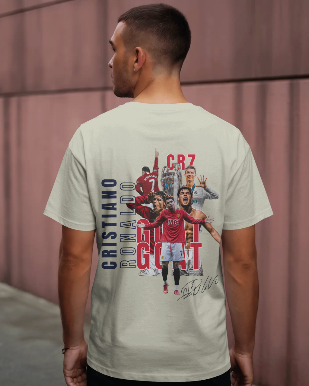 CR7 Cristiano Ronaldo Premium Oversized T-shirt