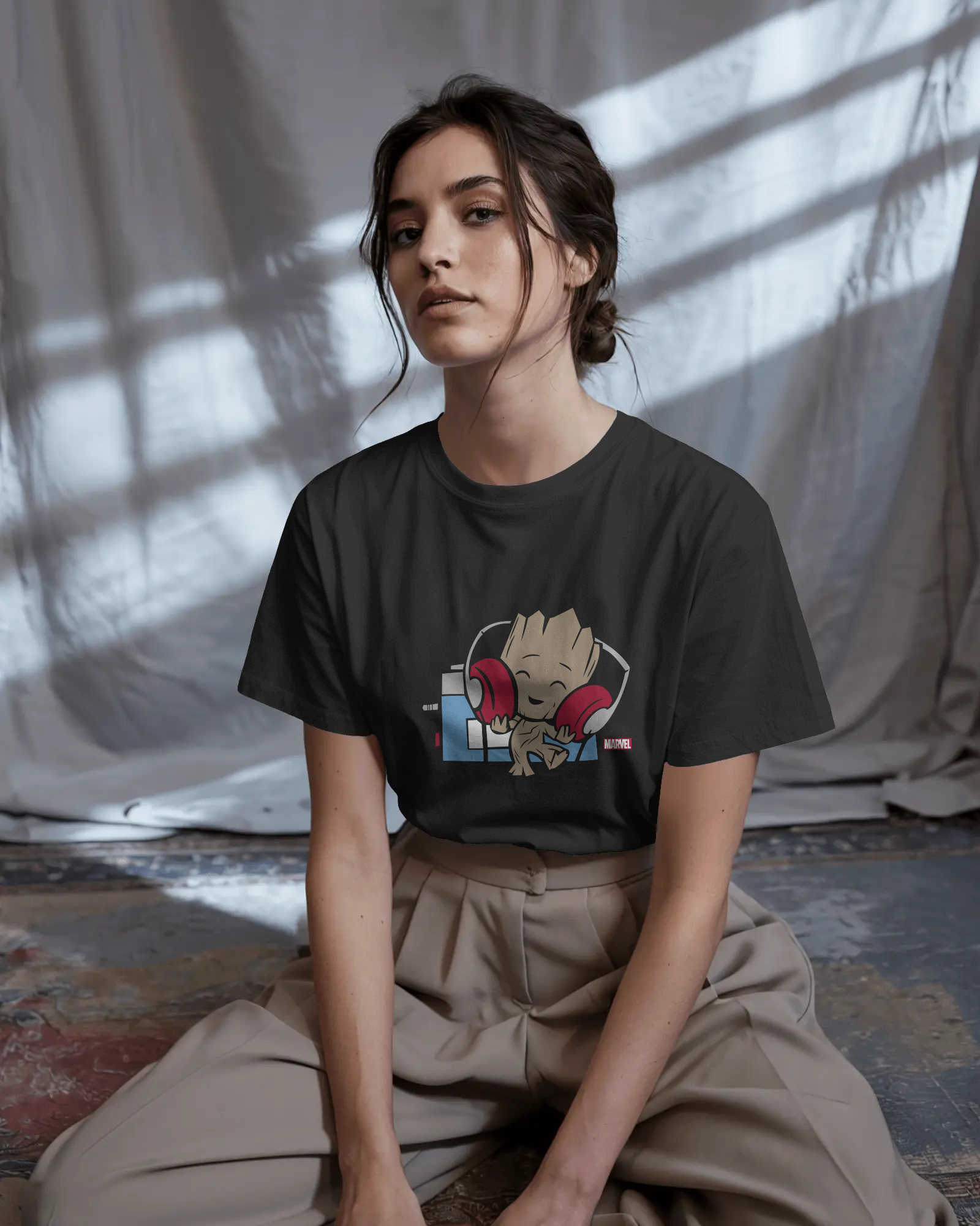 Groove with Groot T-shirt - Classic Marvel Edition